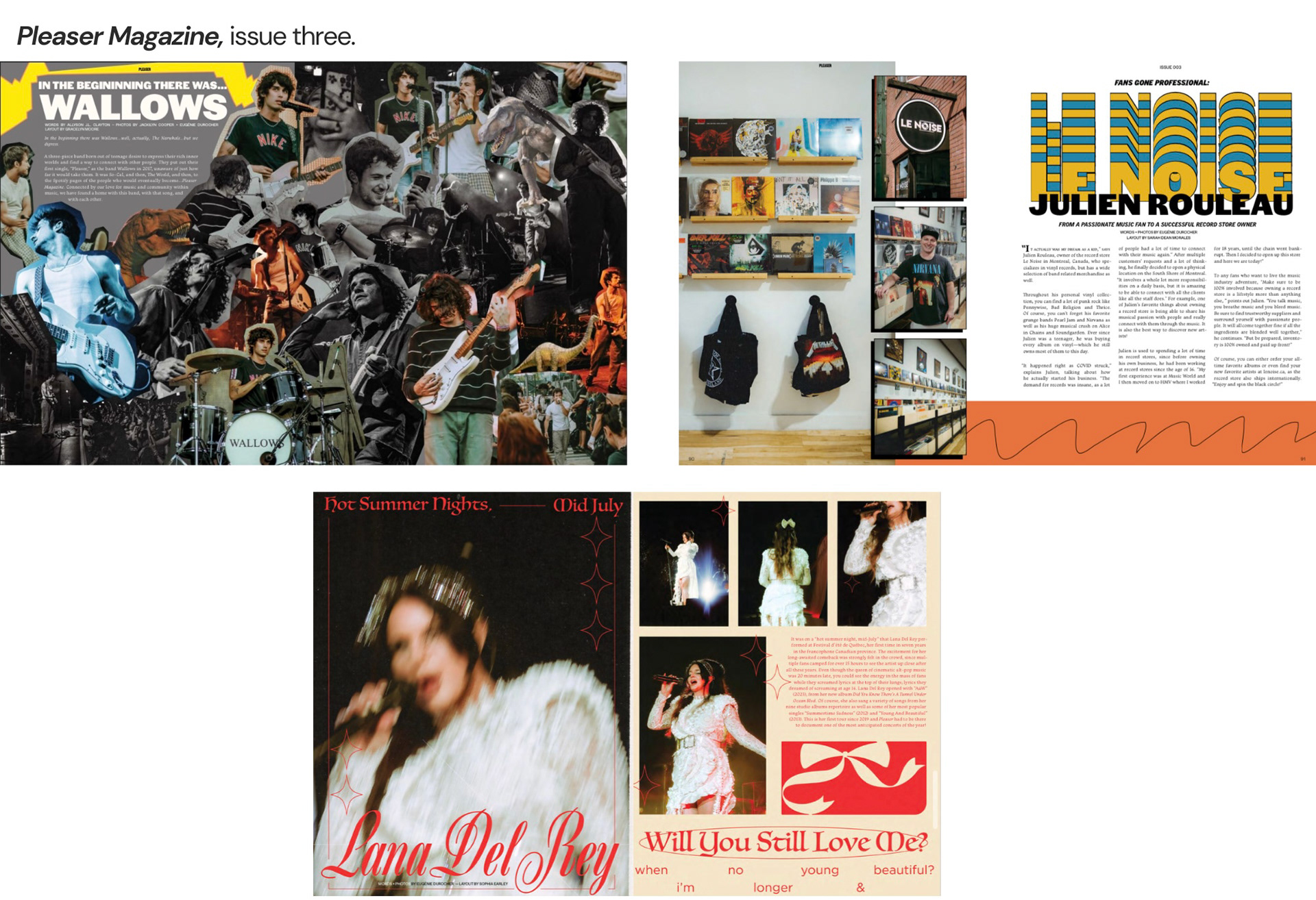 Pleaser Magazine Issue 3 - Photo Galleries, Interview