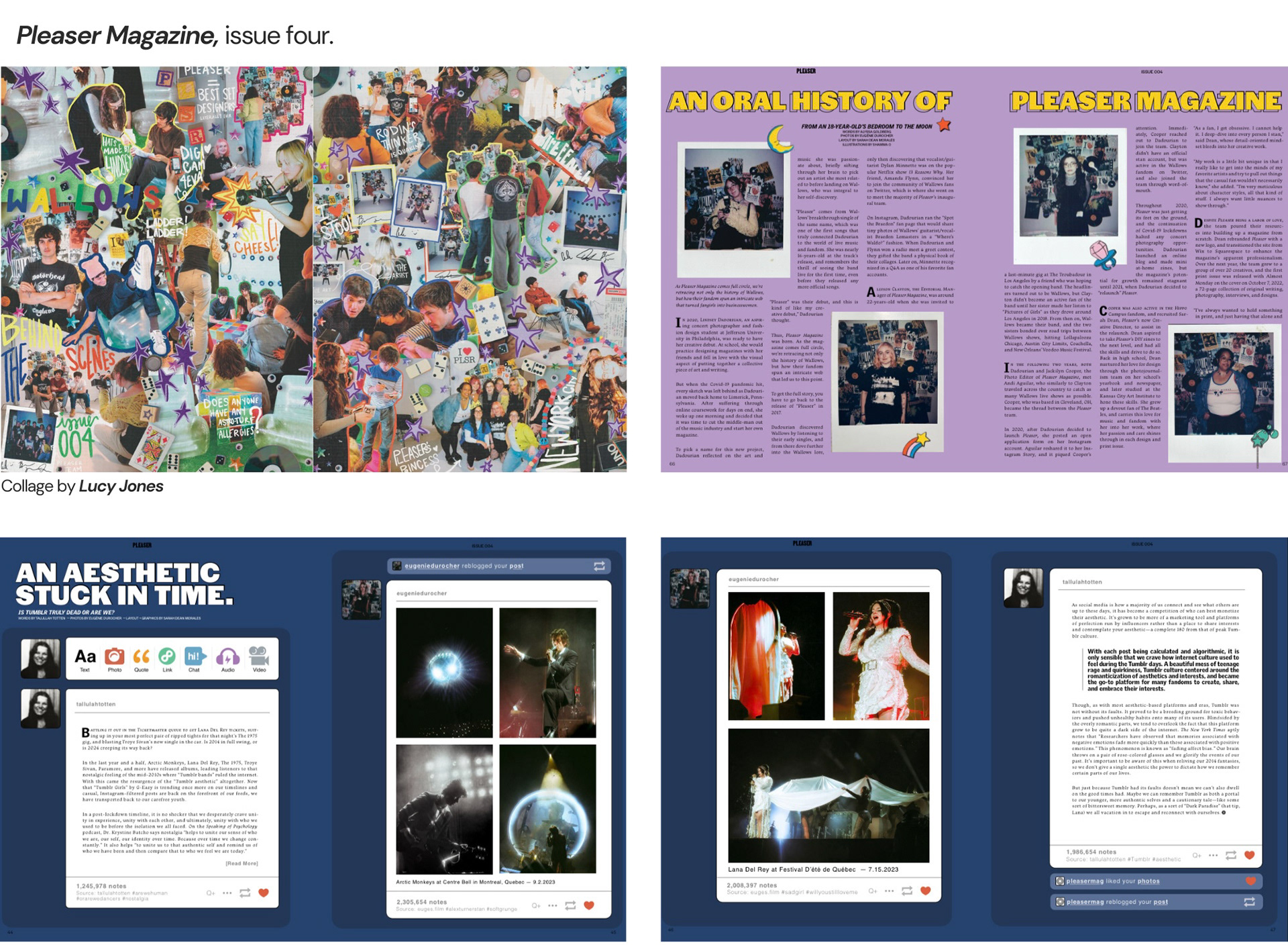 Pleaser Magazine Issue 4 - Photos, Cover Shoot BTS, Polaroids