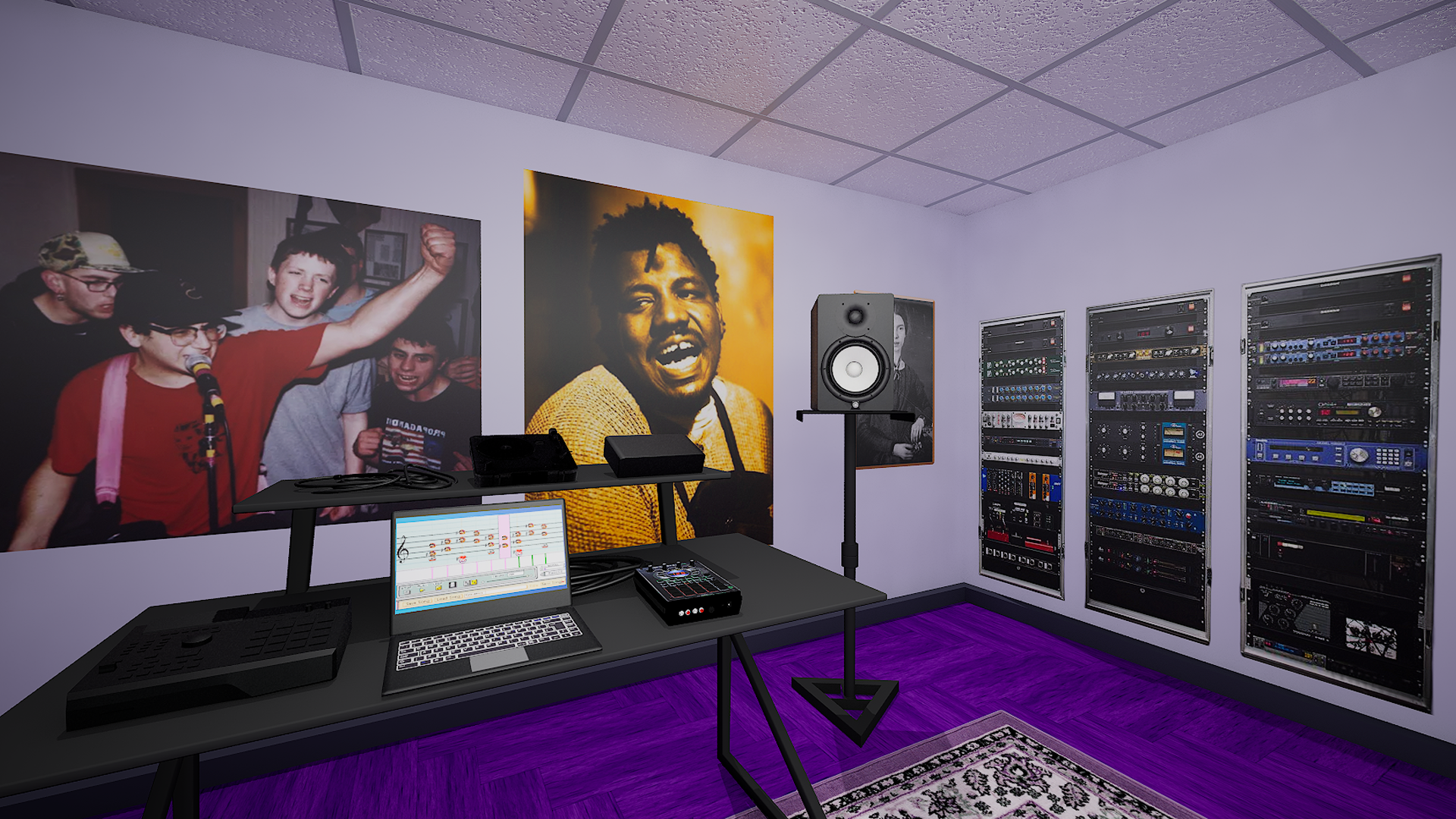 MC Lars' Music Studio - First Angle