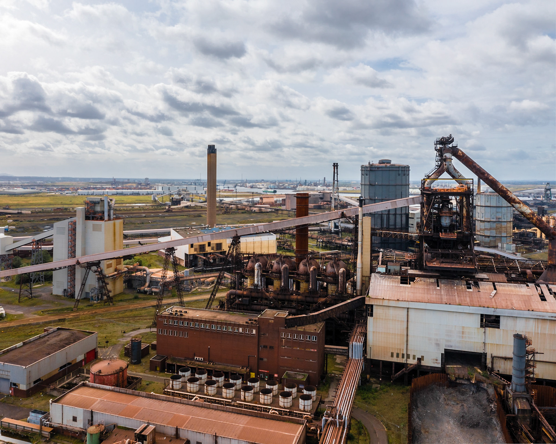 Redcar Steelworks after its closure