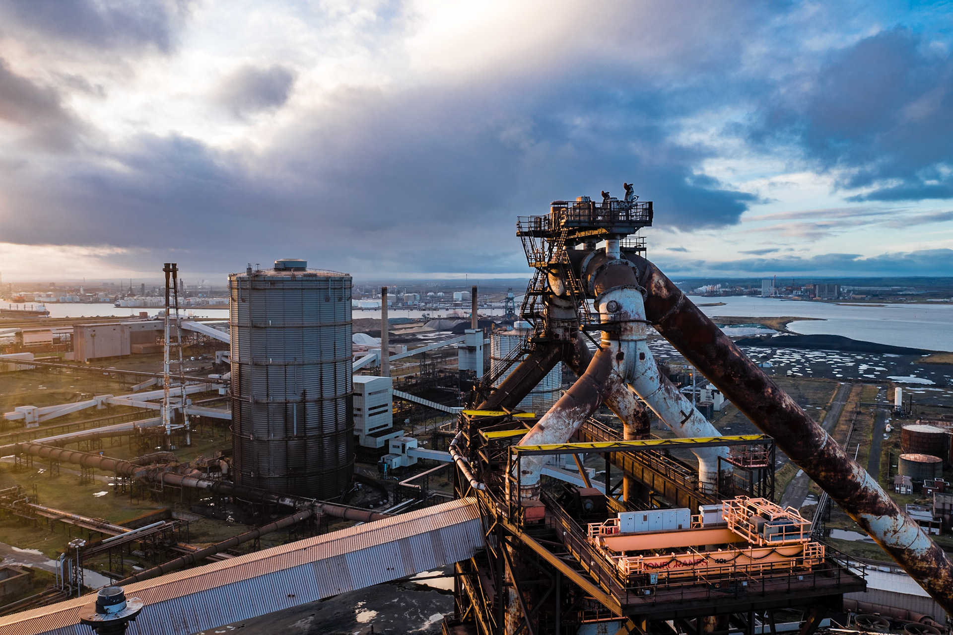 Redcar Steelworks after its closure
