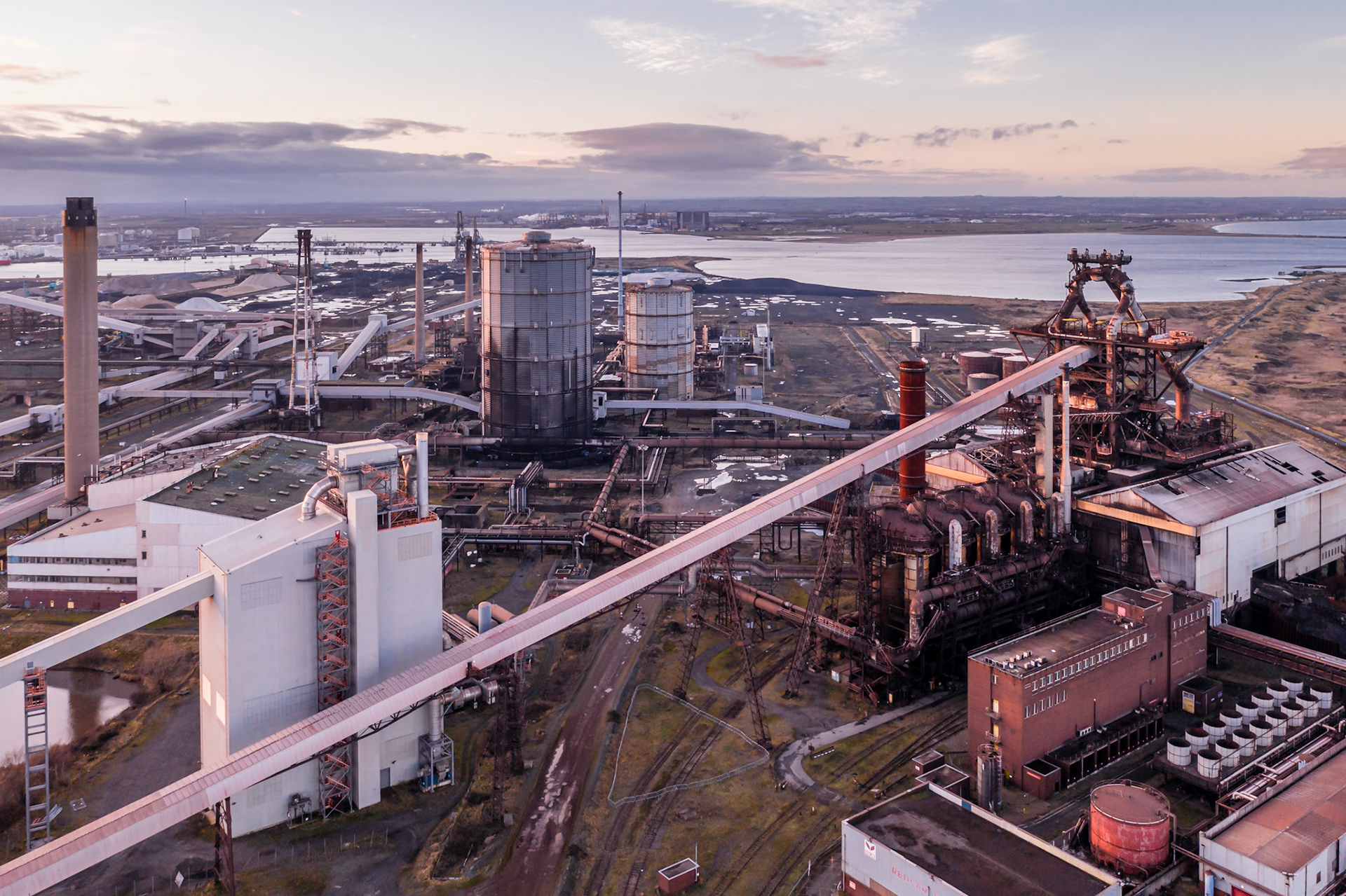 Redcar Steelworks after its closure