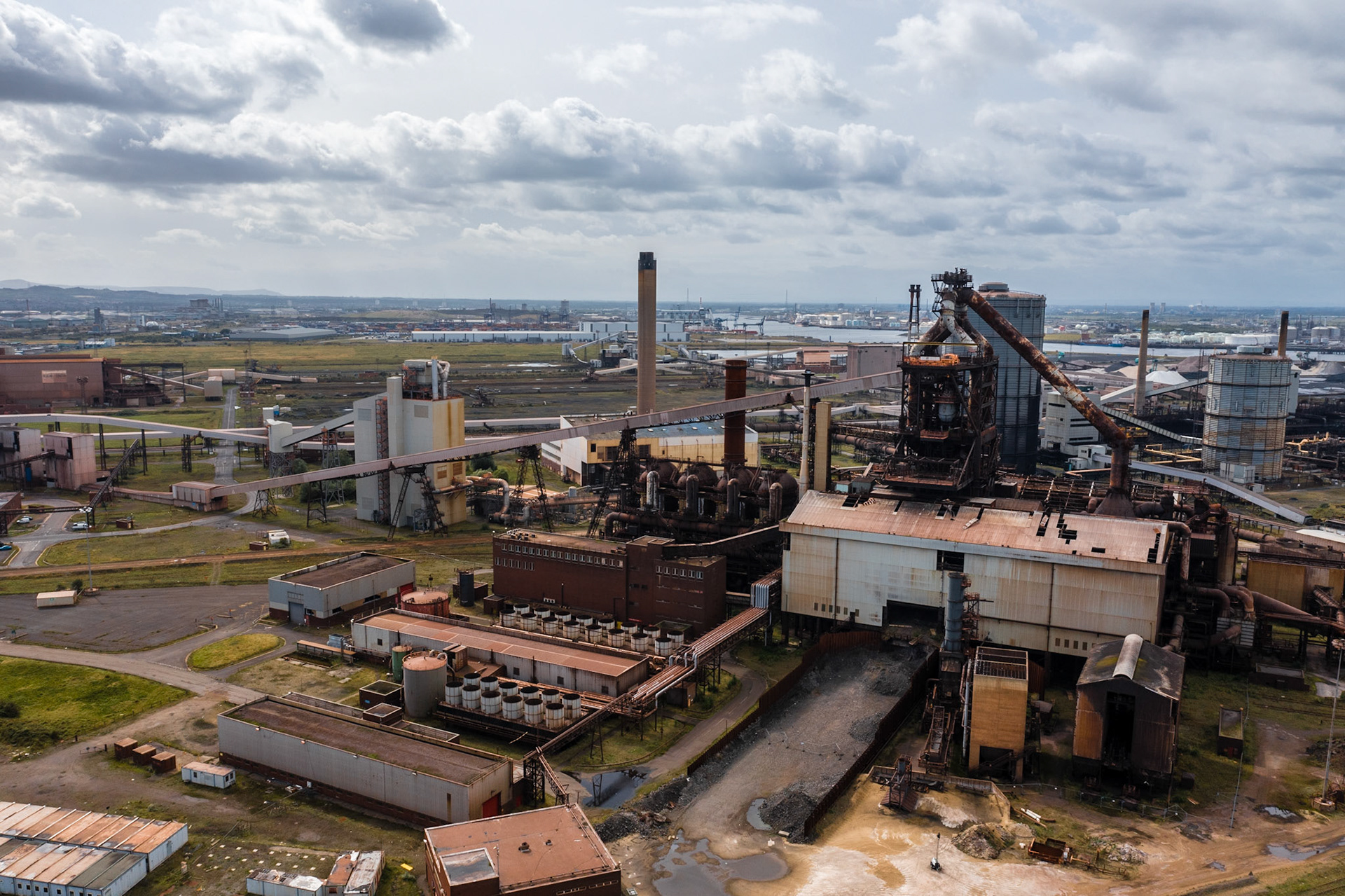 Redcar Steelworks after its closure
