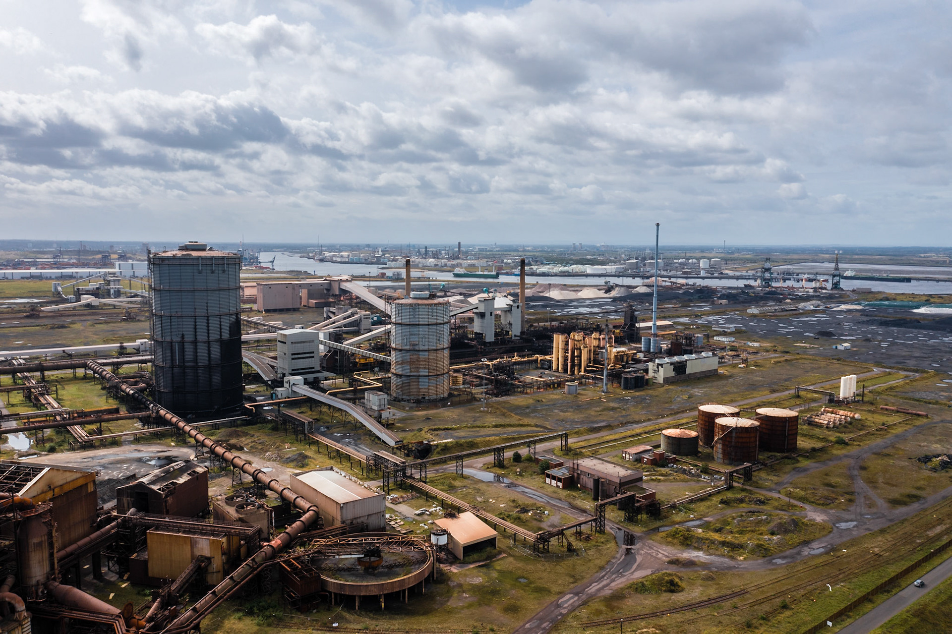Redcar Steelworks after its closure