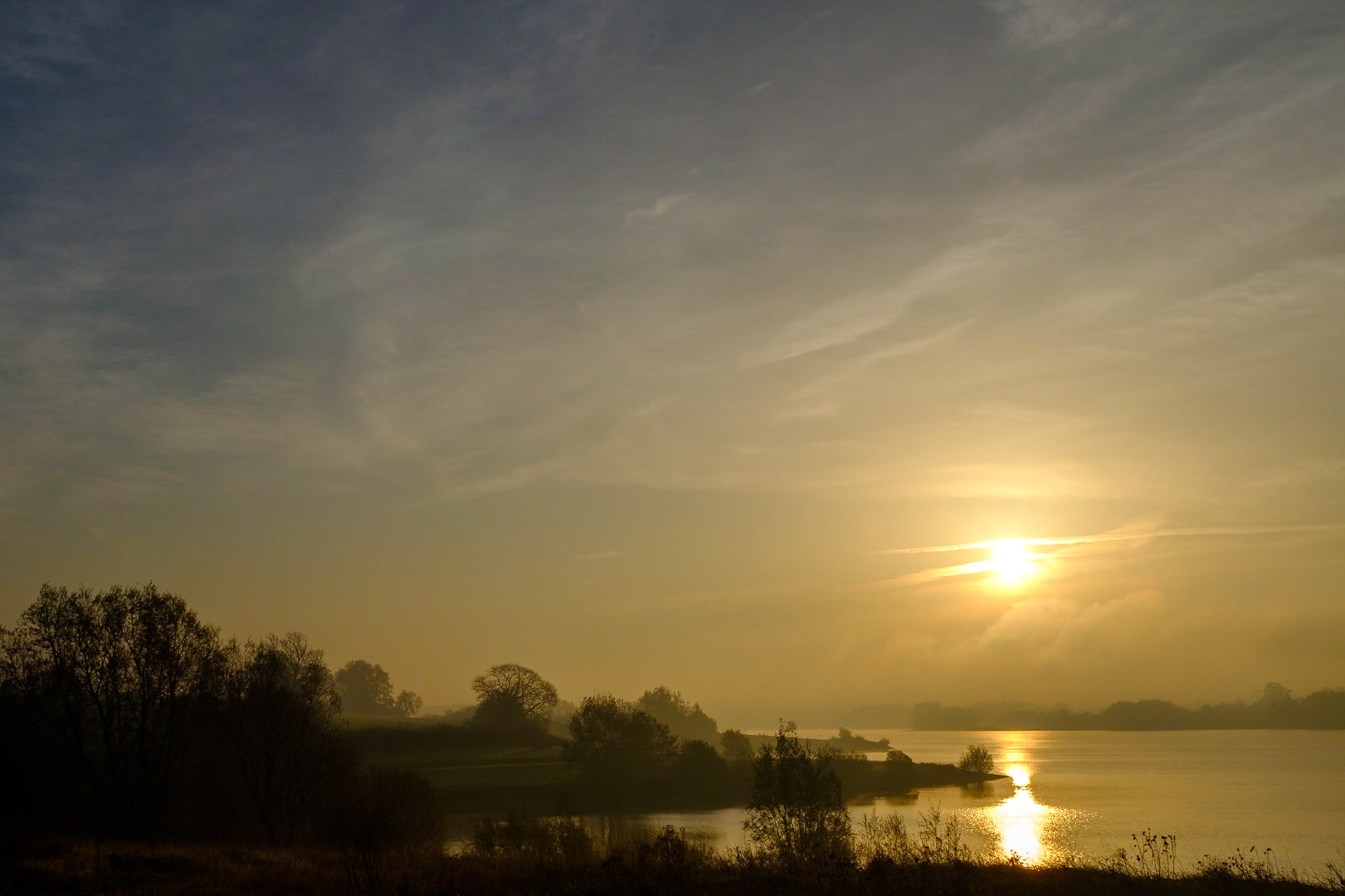 Winter Sunrise, Pitsford Water