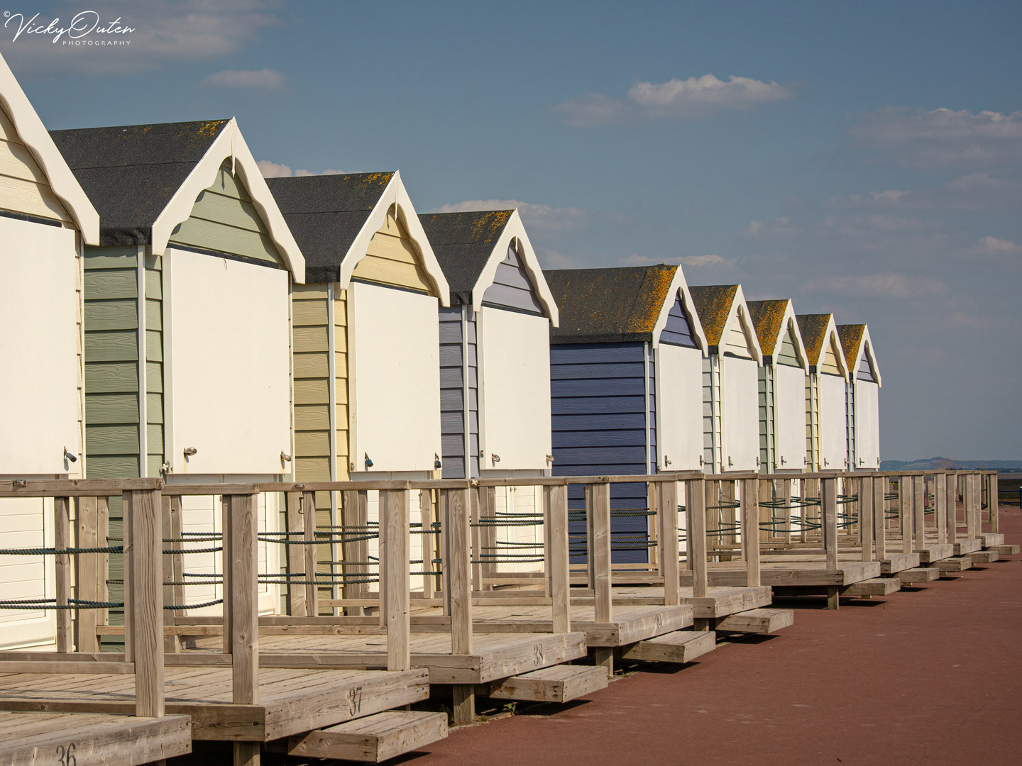 Beach huts, Lytham St Annes, UK 