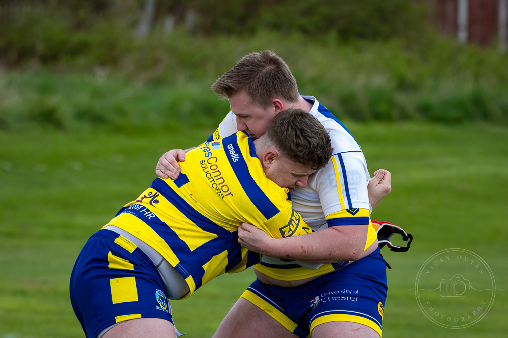 Warrington warming up