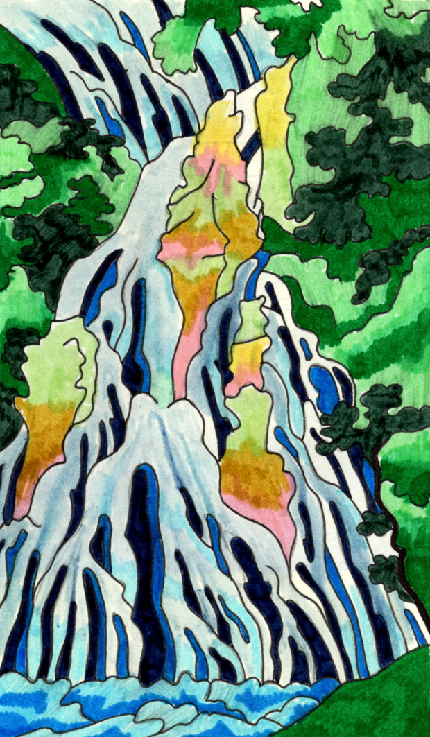 D'après Hokusai - 2025