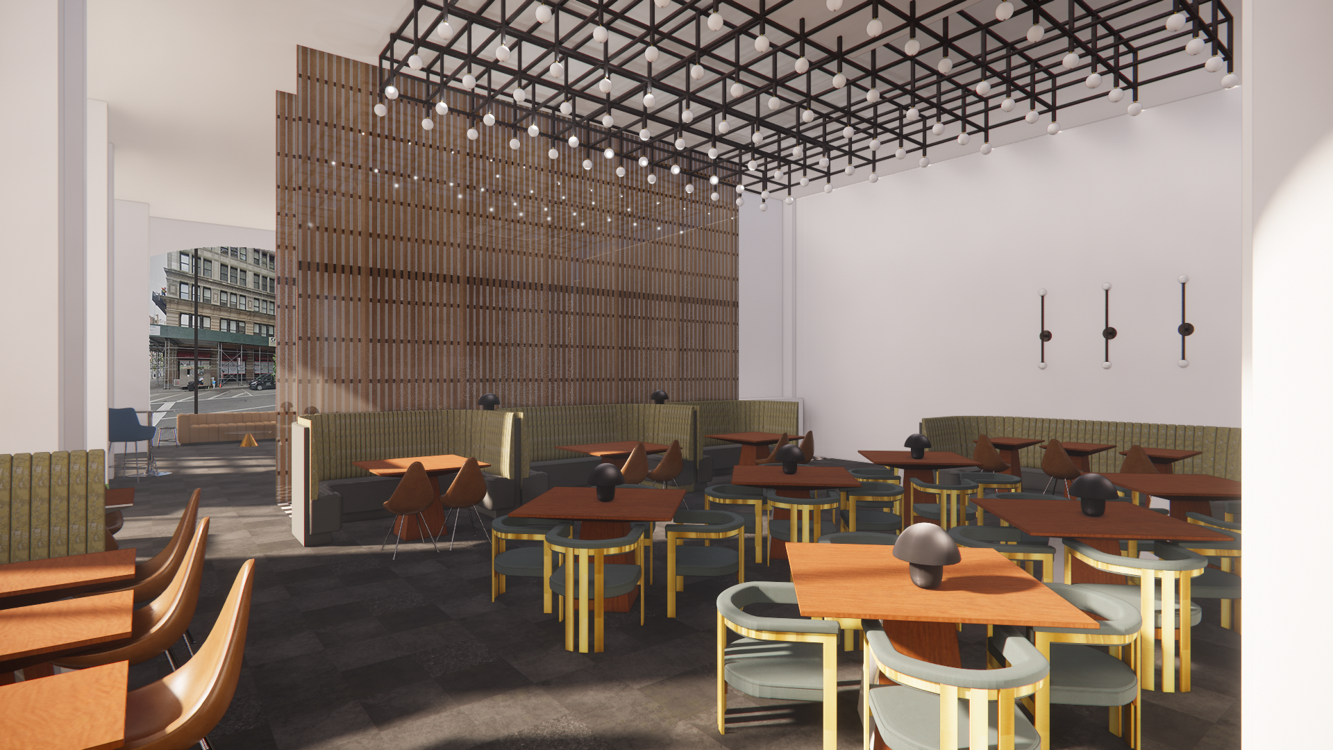 W Hotel dining area