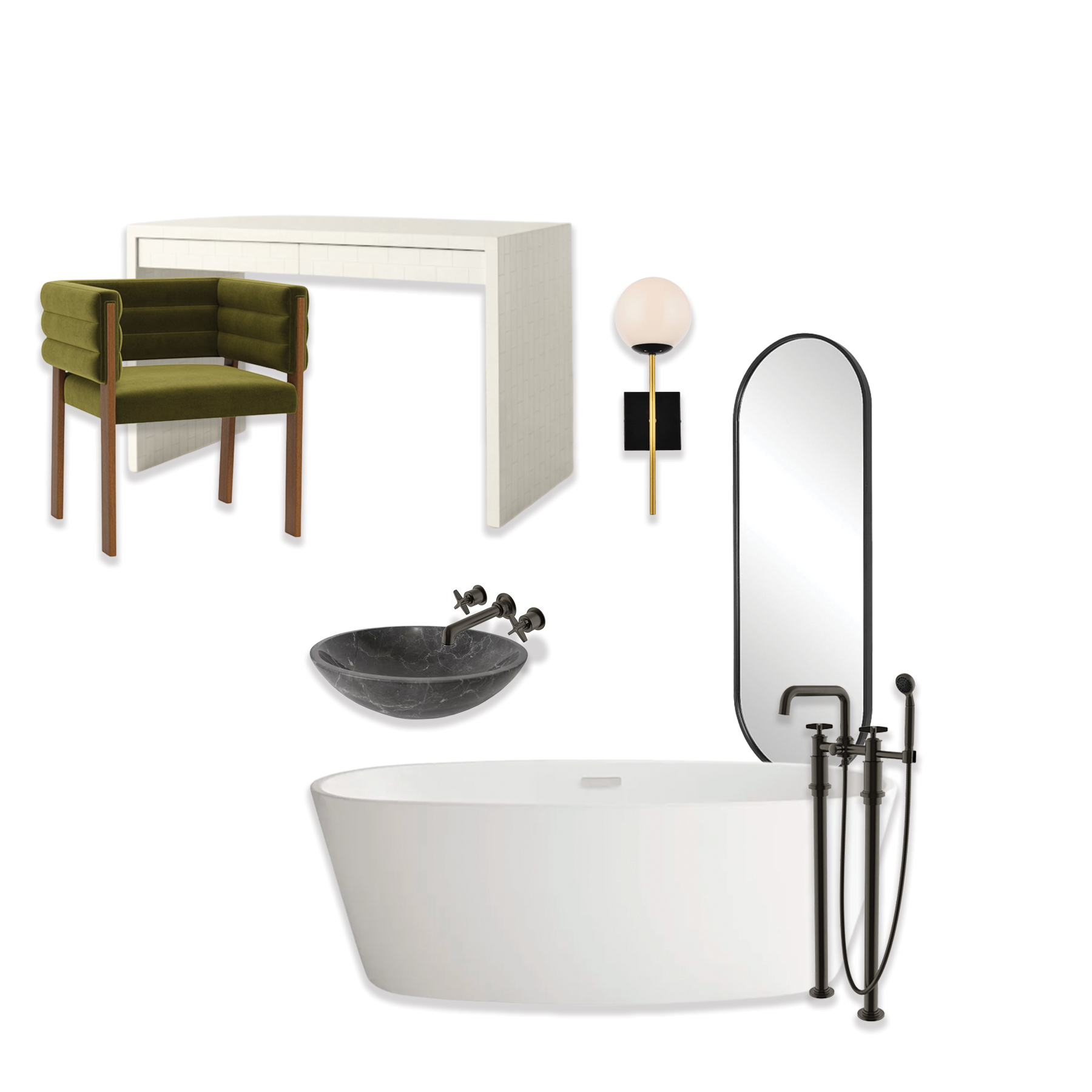 W Hotel bathroom FFE