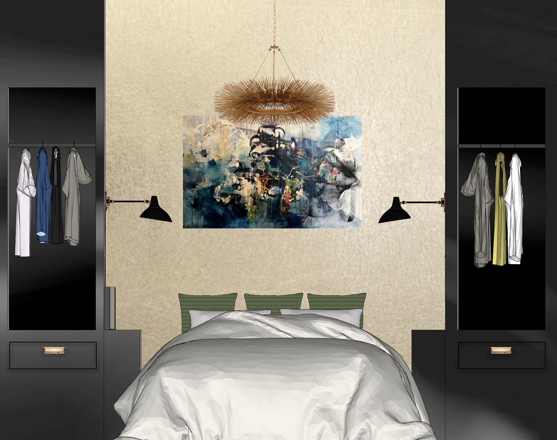 W Hotel king room elevation