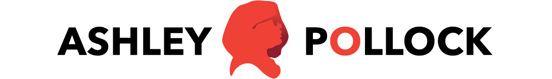 ashley pollock red silhouette logo