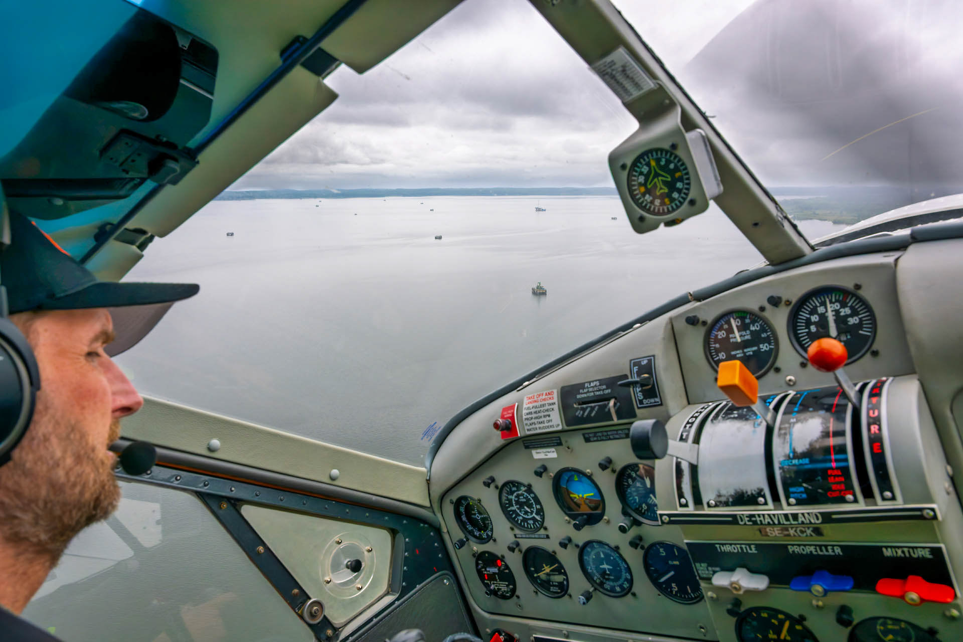 Le propriétaire et pilote de l'avion