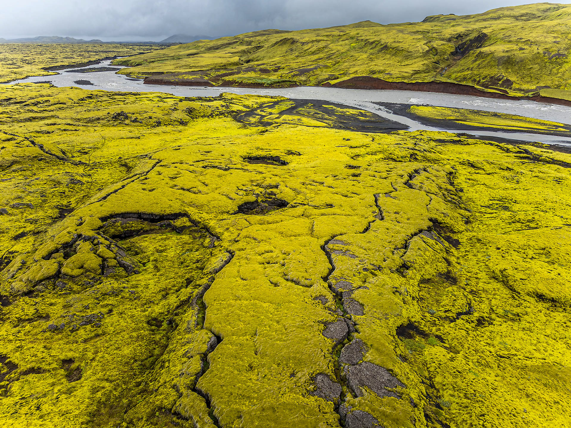 Rivière Hverfisfljót (parc naturel Vatnajökull)