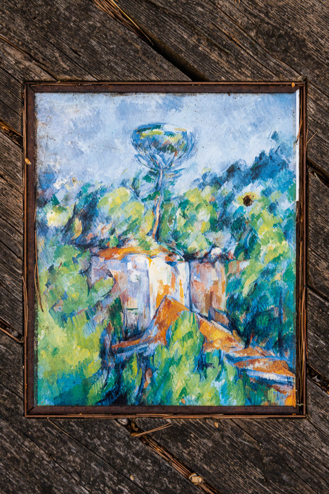 Peinture de Cézanne