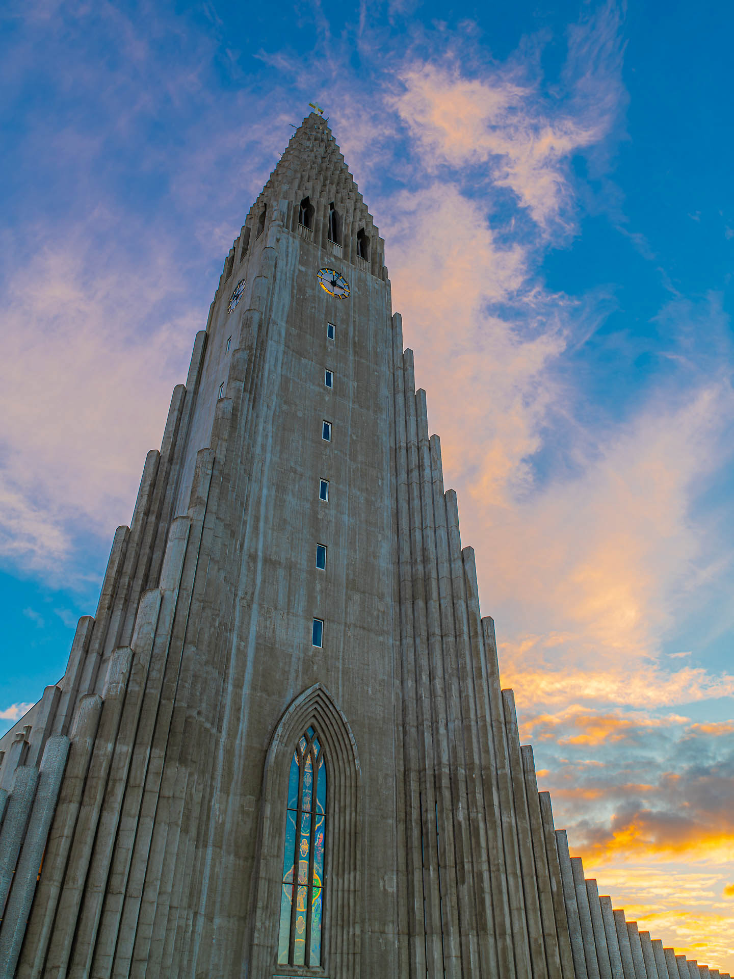 Eglise Hallgrímskirkja, Reykjavik, Islande