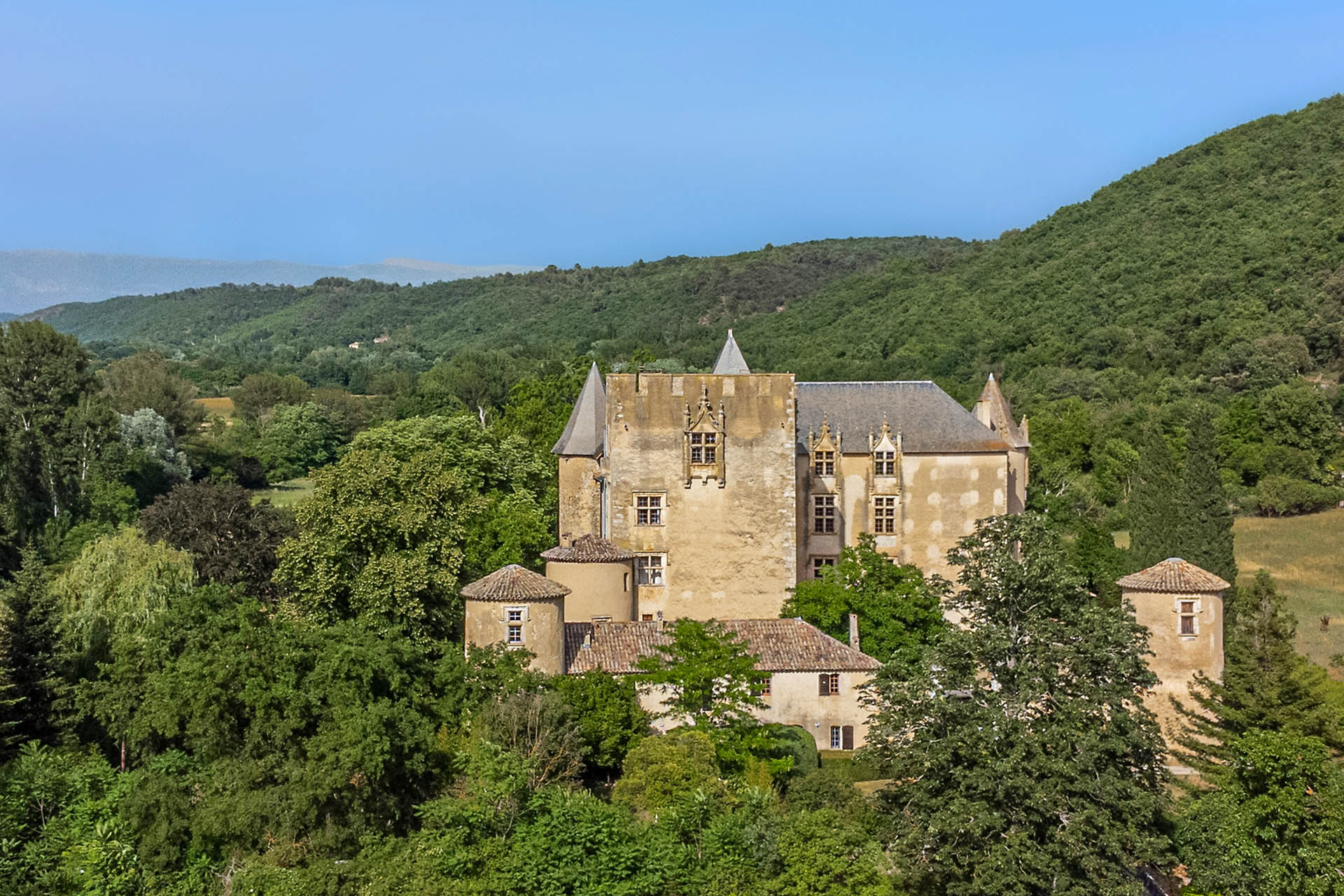 Château d'Allemagne en Provence (Alpes de haute Provence, France)