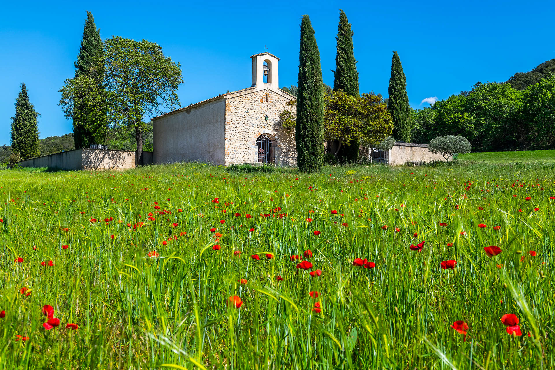Chapelle Sainte Marie Madeleine (lieu-dit Villedieu, Valensole, France)