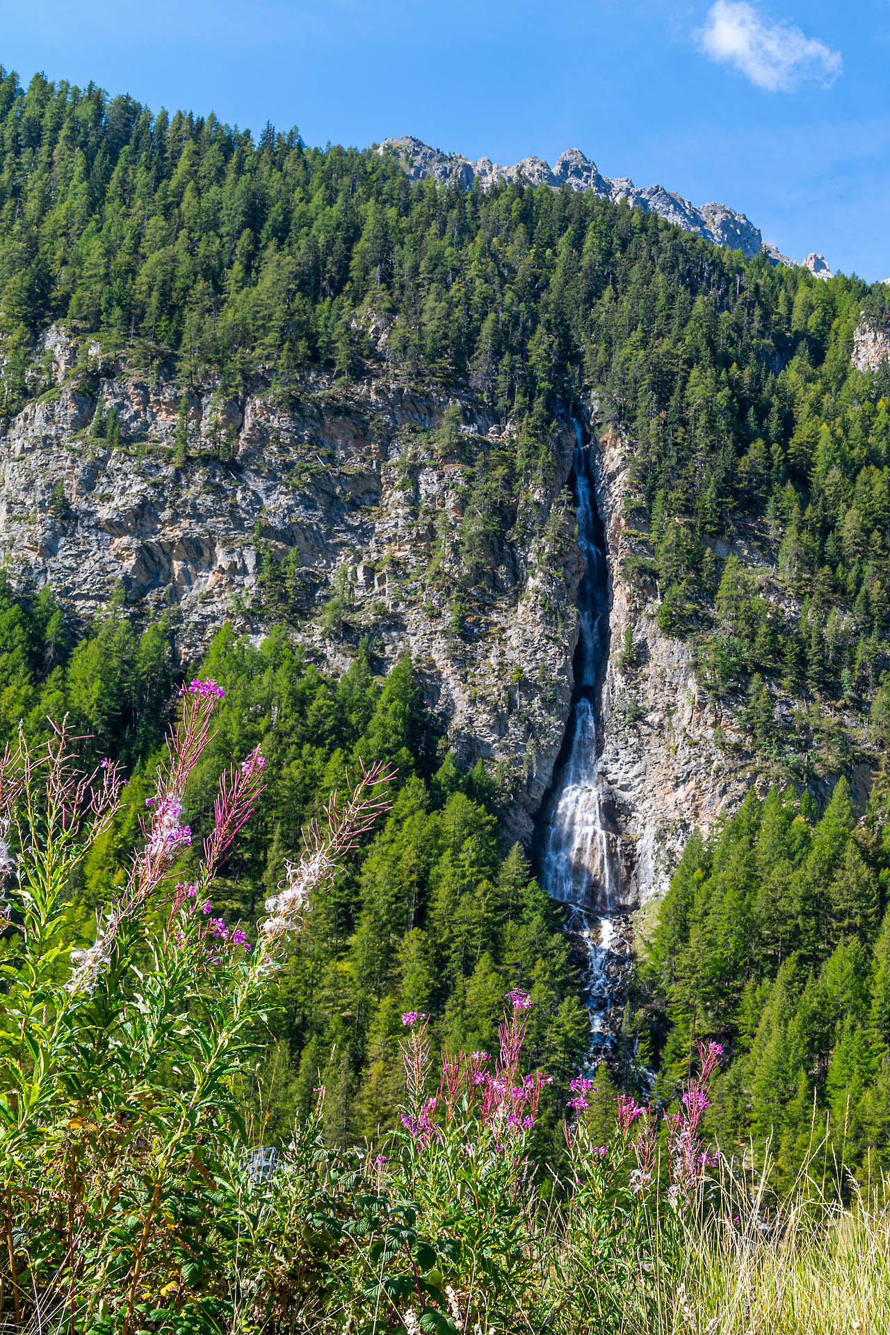 Cascade de la Pisse, Ceillac