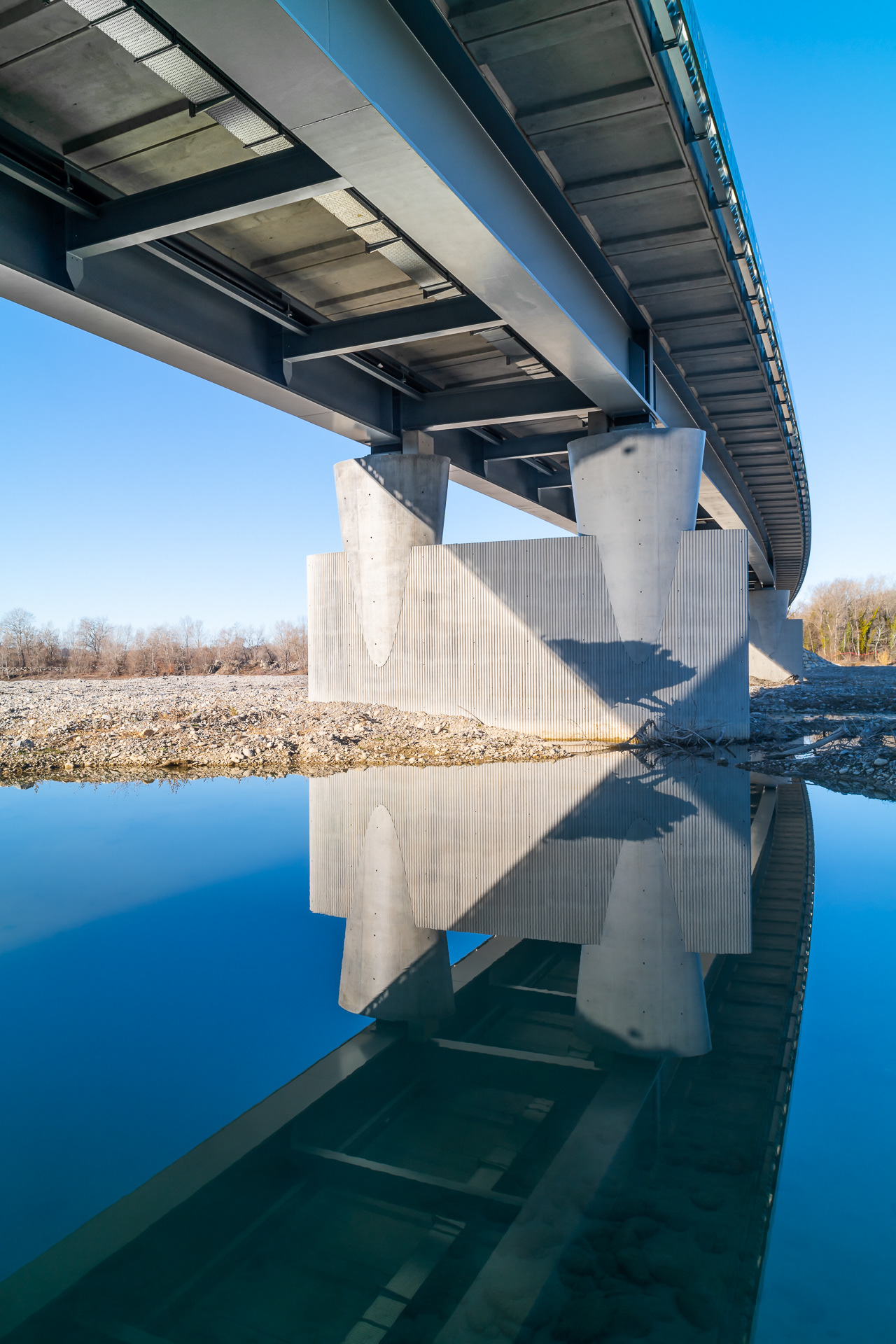 Pont sur la Durance (Manosque, France)