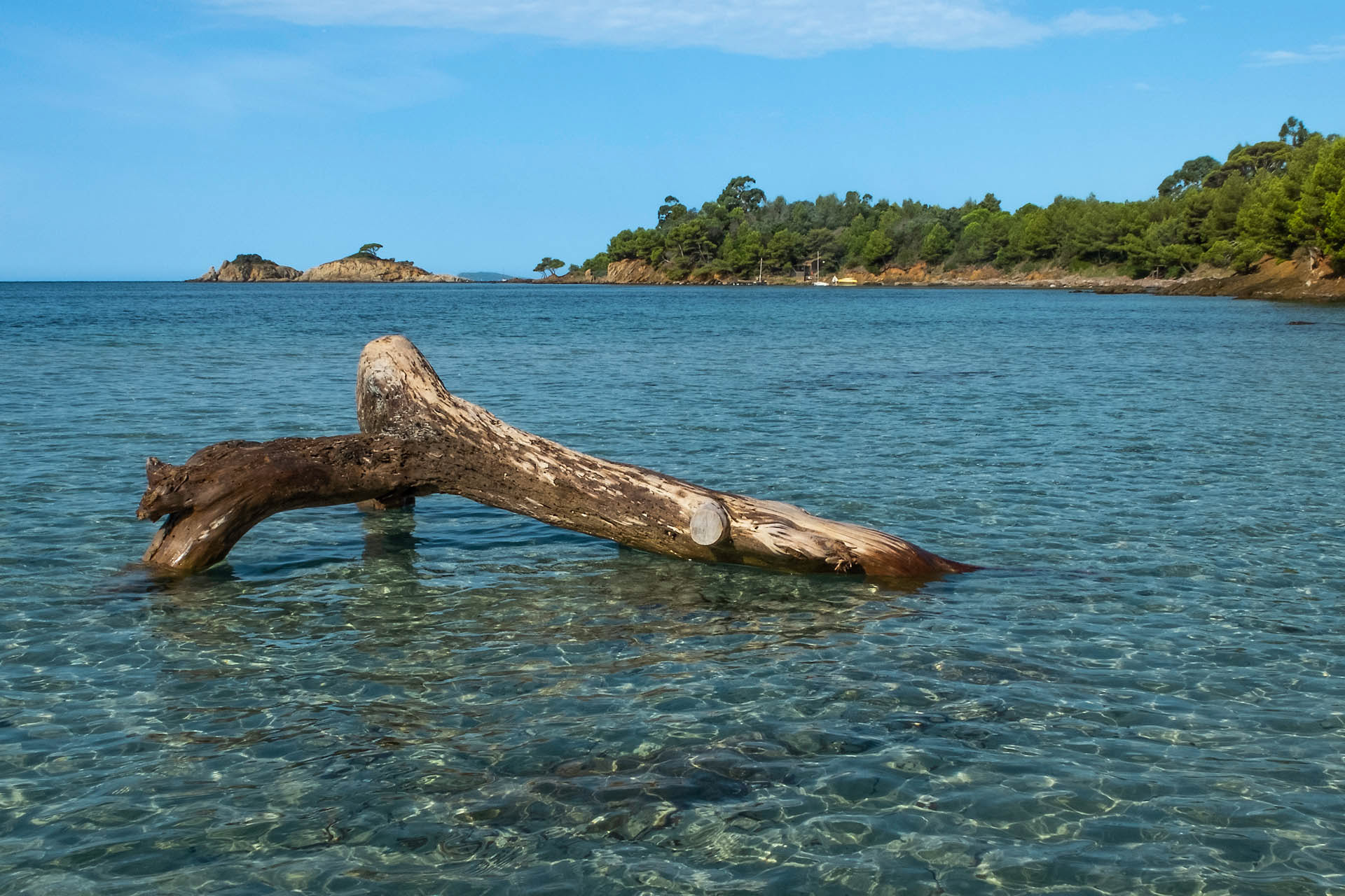 Plage du barrage & îlots de l'Estagnol