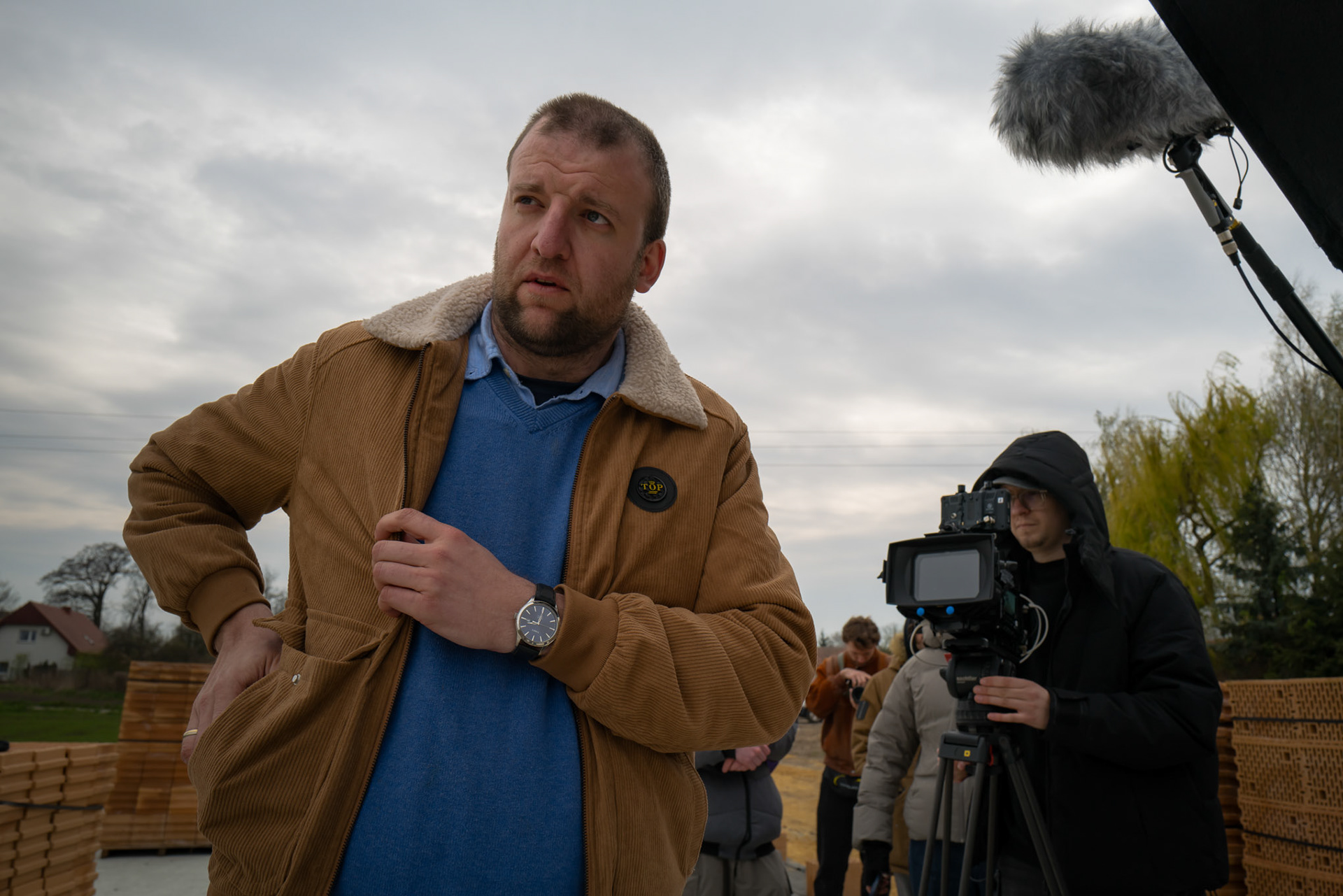 Fotosy z planu filmu "Korzenie" reż. Piotr Igor Pawlak