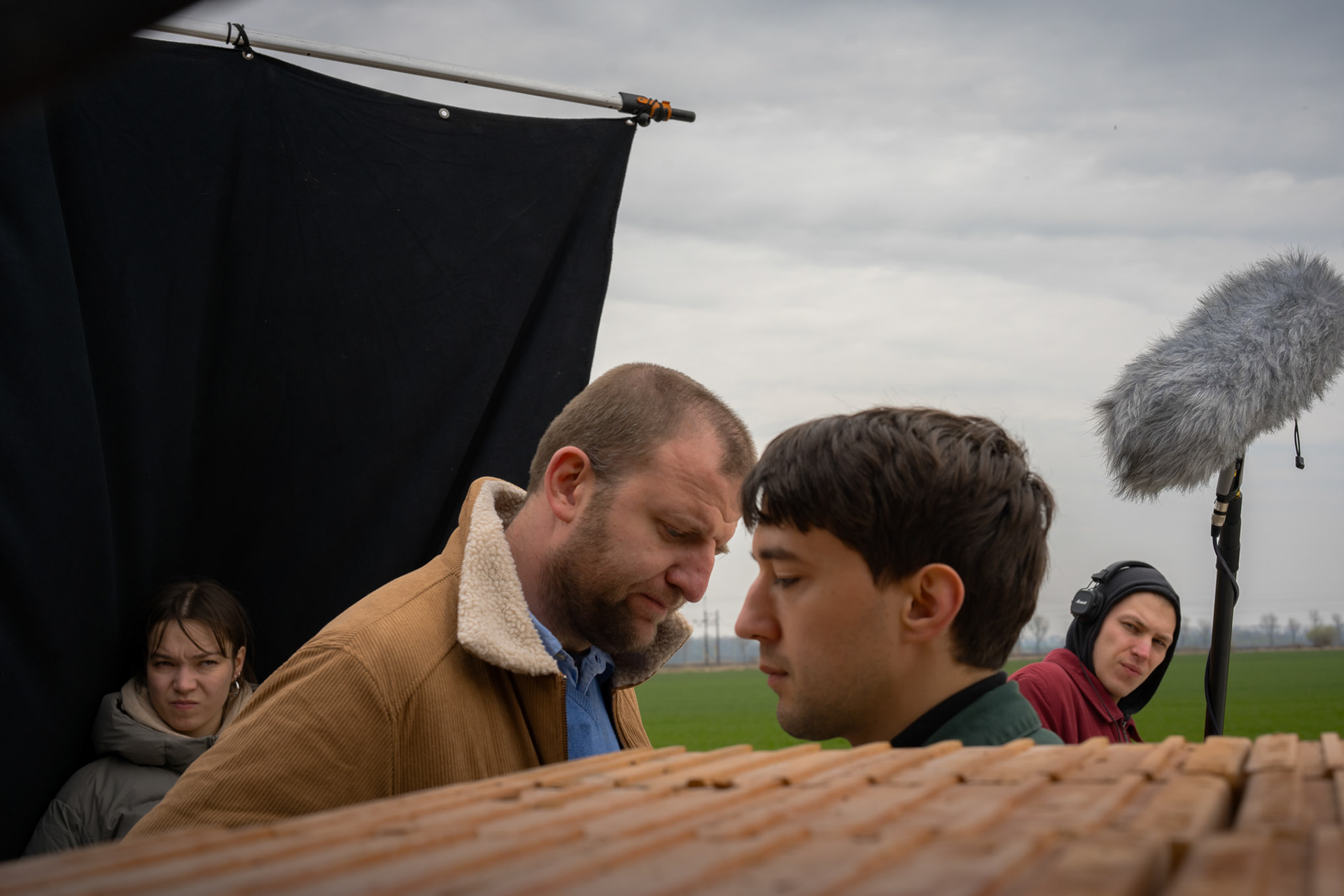 Fotosy z planu filmu "Korzenie" reż. Piotr Igor Pawlak
