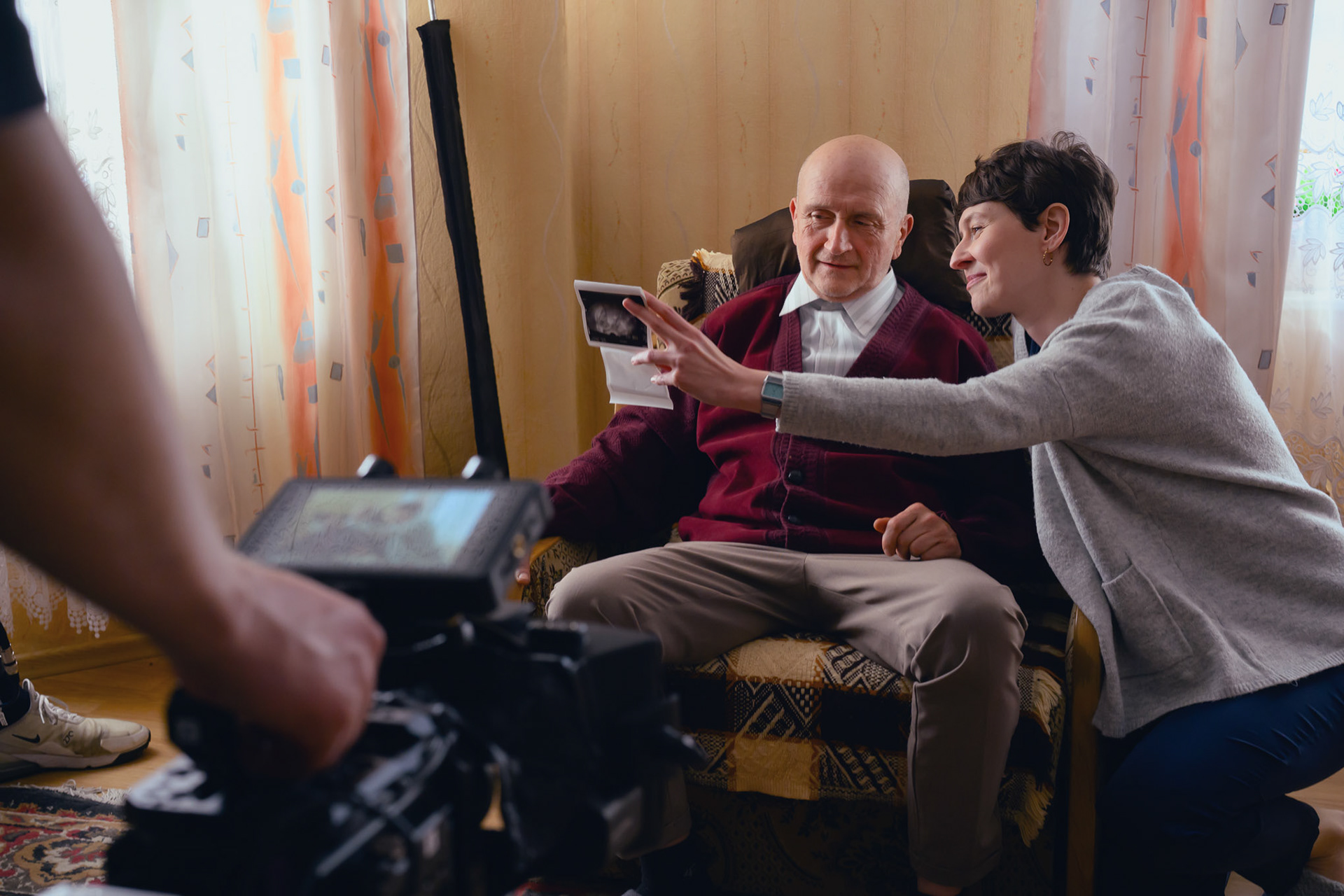 Fotosy z planu filmu "Korzenie" reż. Piotr Igor Pawlak
