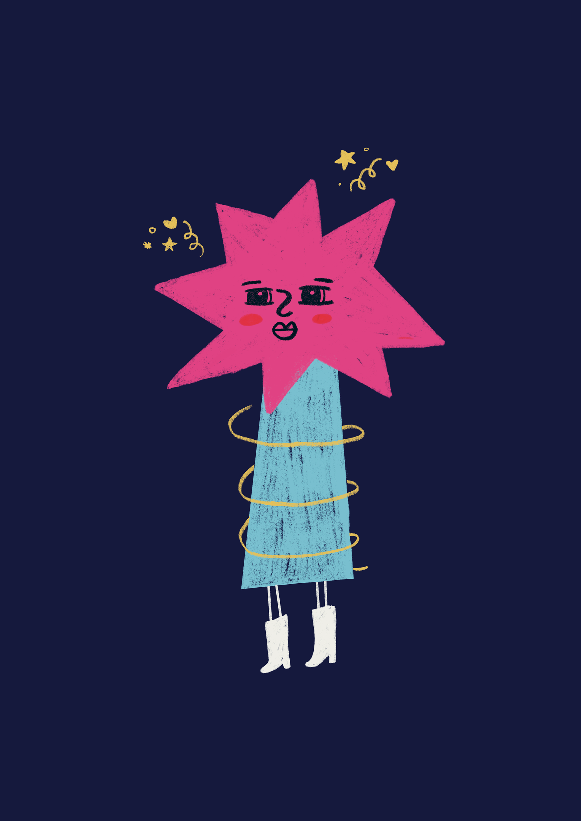 Ilustração digital, procreate