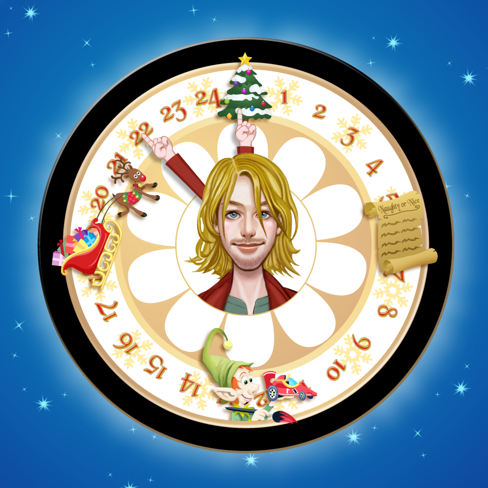 "Merry Christmas" by Chris St. Nick | Responsible for character development and music video production
