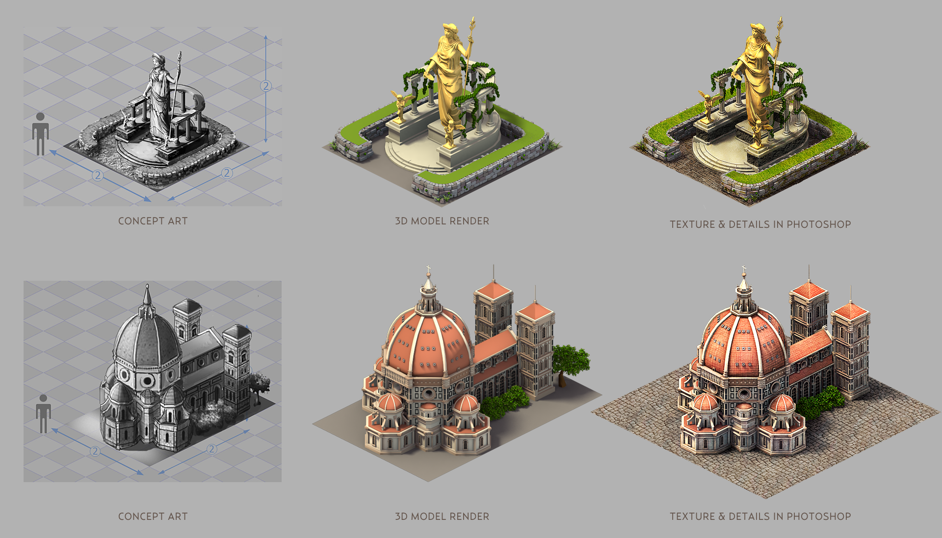 Playdom "Gardens of Time" | Responsible for Art Direction and Visual Devleopment | Final art assets by Ravegan