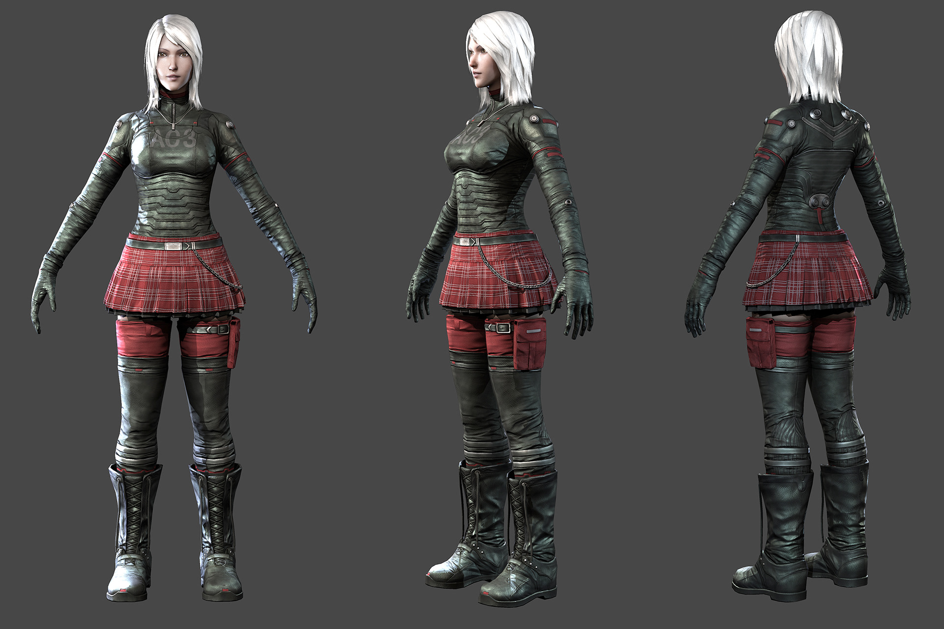Square Enix "Front Mission Evolved" | 3D Model by Exigent 3D