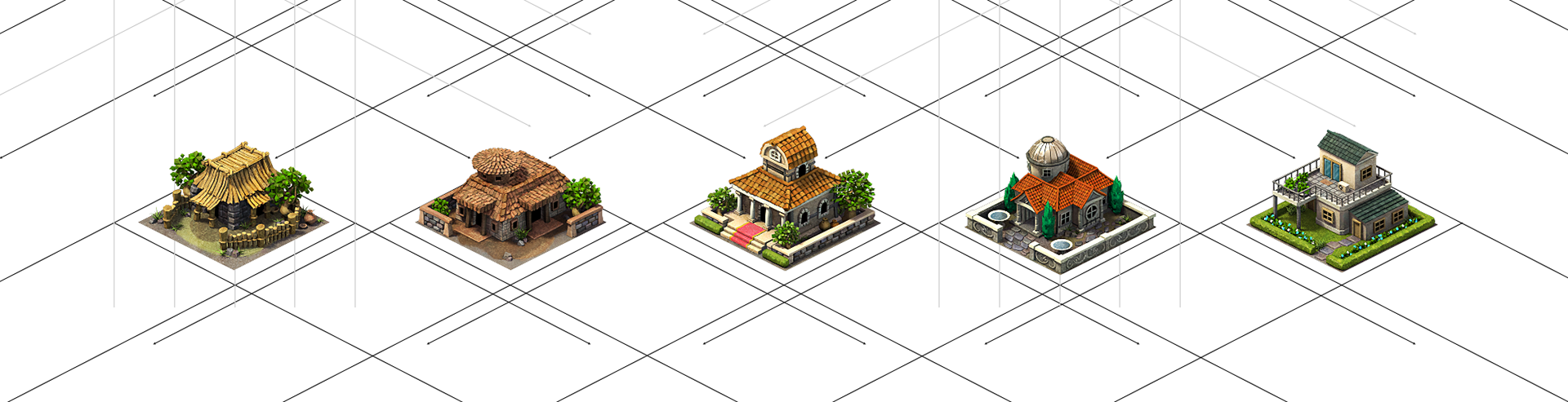 Playdom "City of Wonder" | Responsible for Art Direction and Visual Devleopment | Final art assets by Ravegan