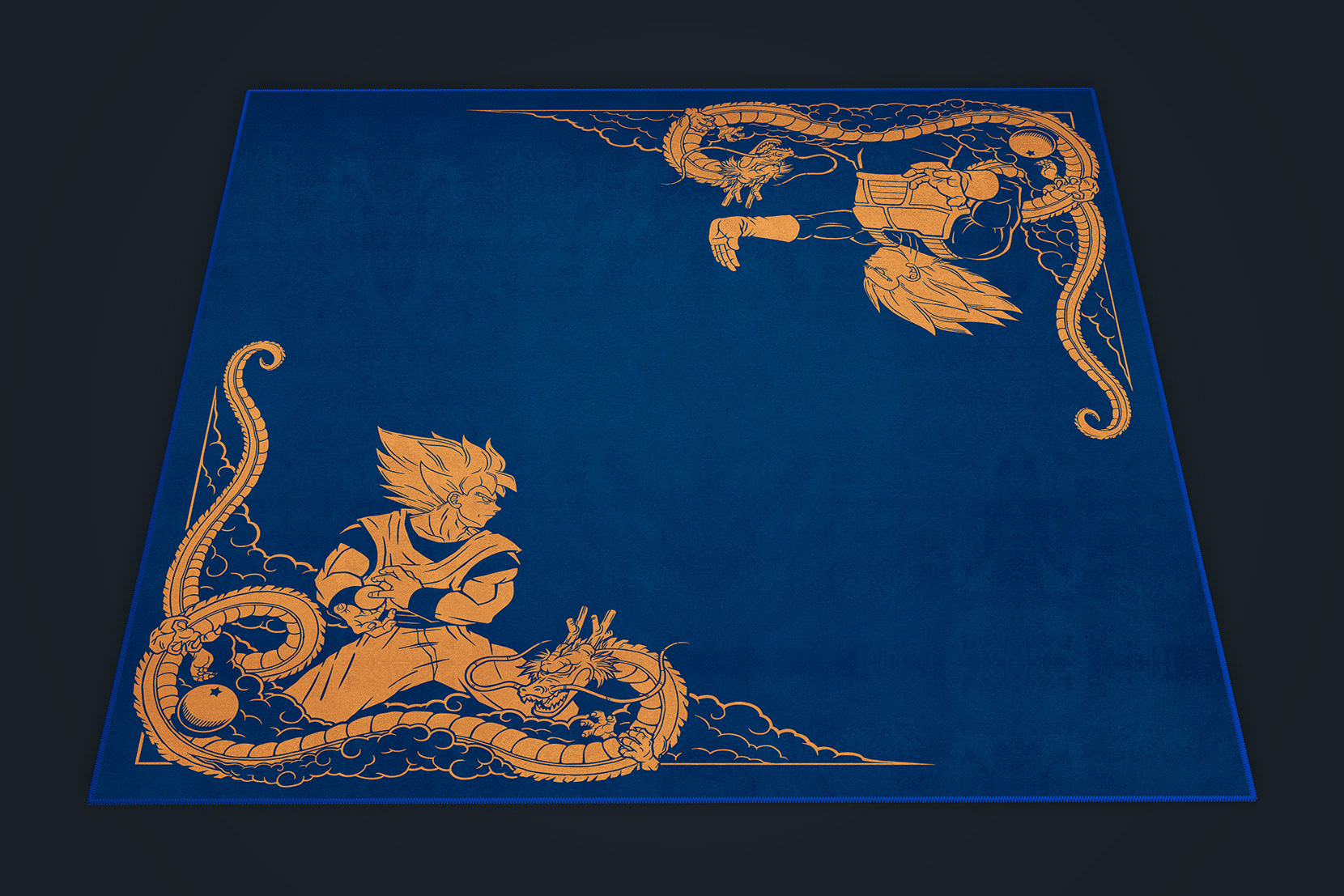 Dragonball-Z Playmat Mockup | Presented to Funimation