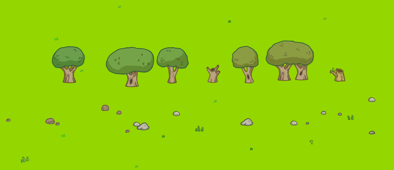 Grasslands | Flora Exploration and Mockups