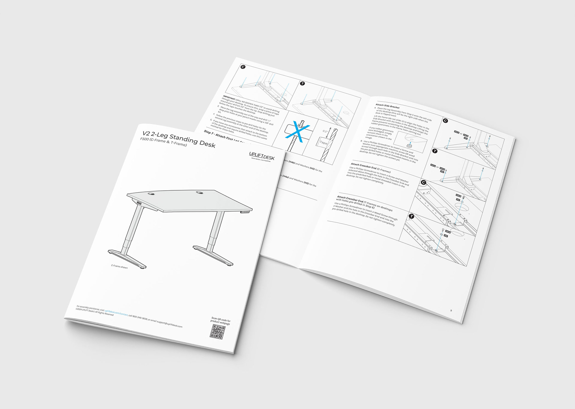 Original V2 Desk manual