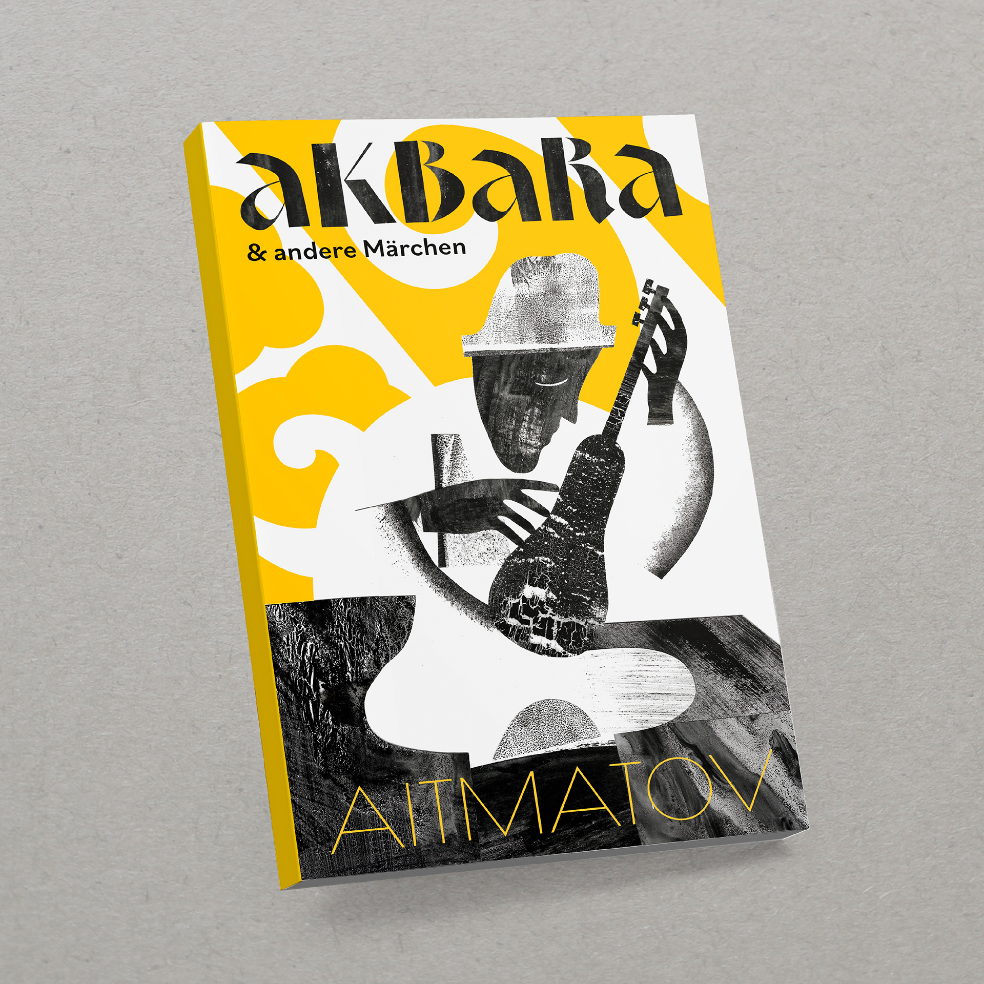 Cover illustration for Chingiz Aitmatov’s Short Story Collection 'Akbara & andere Märchen'