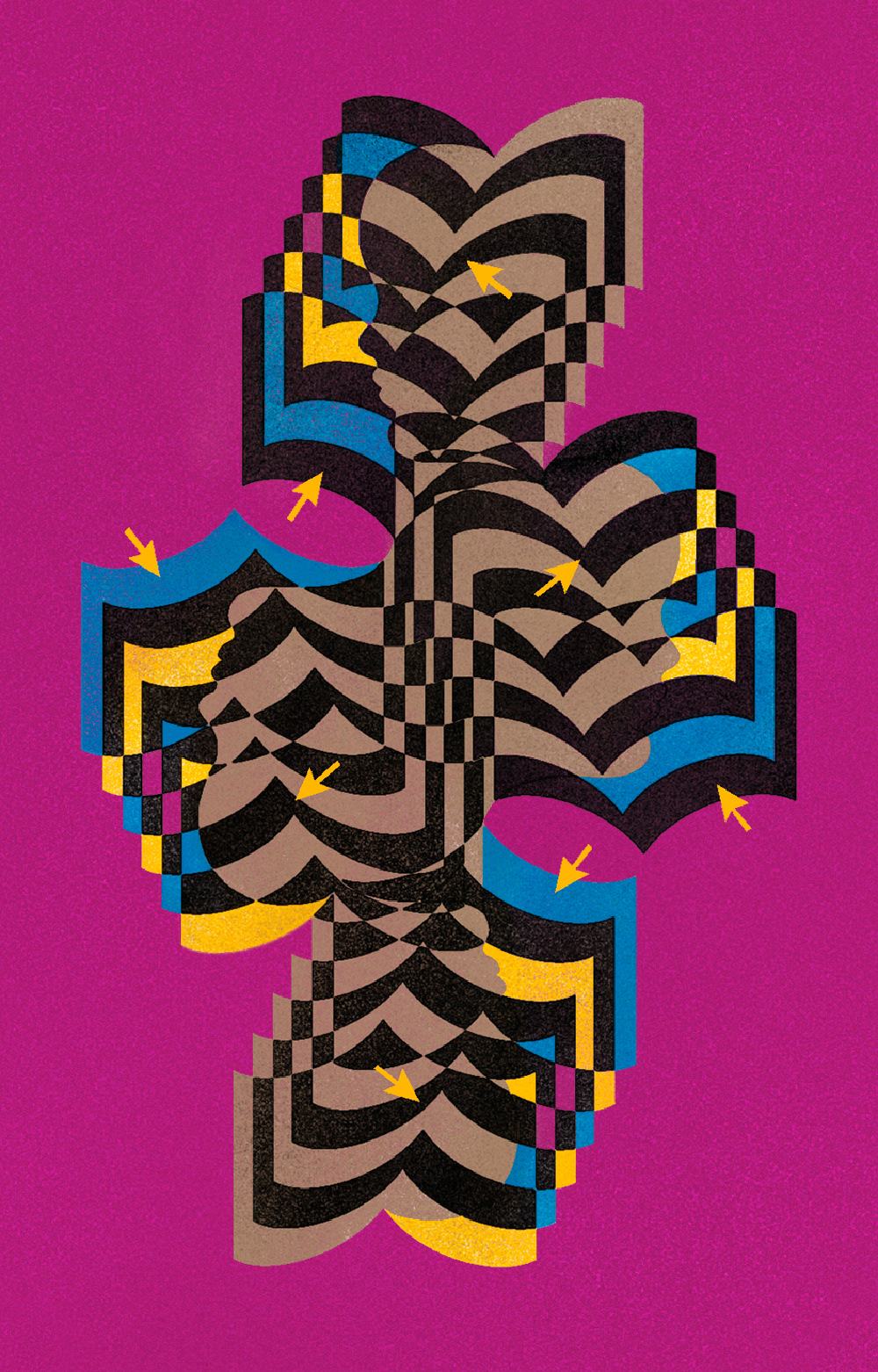 llustration series on reflective topics: Digital Education