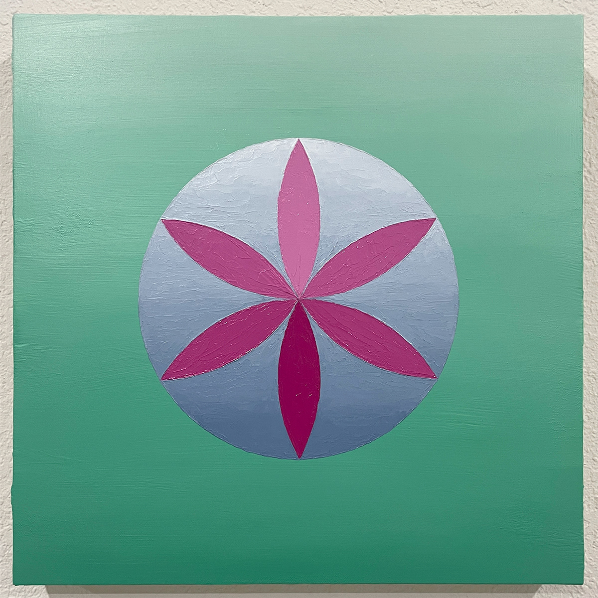 Winter Sun, 2022, 16 x 16 inches, oil on canvas