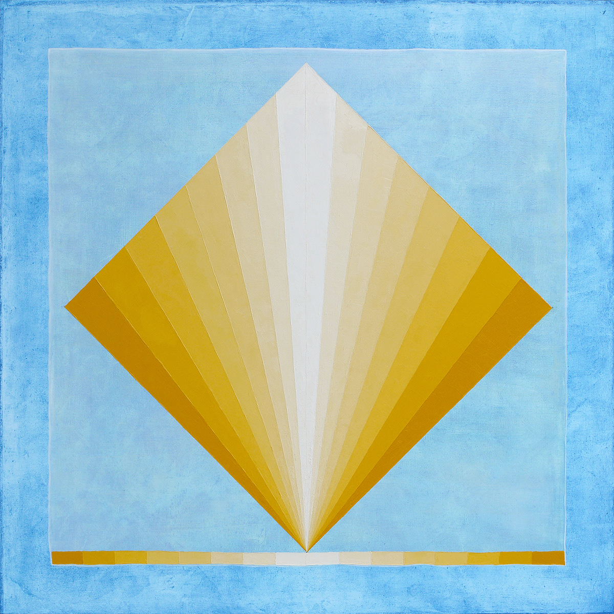 Fabric // Painting, 2018, 48 x 48 inches, oil on canvas