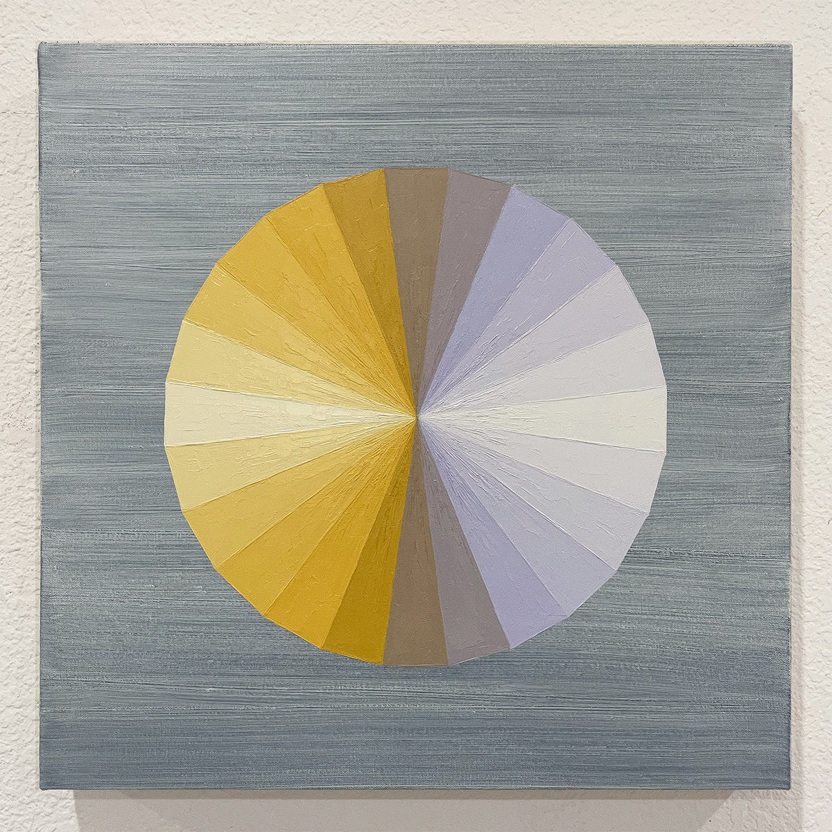 Umbrella, 2020, 18 x 18 inches, oil on canvas