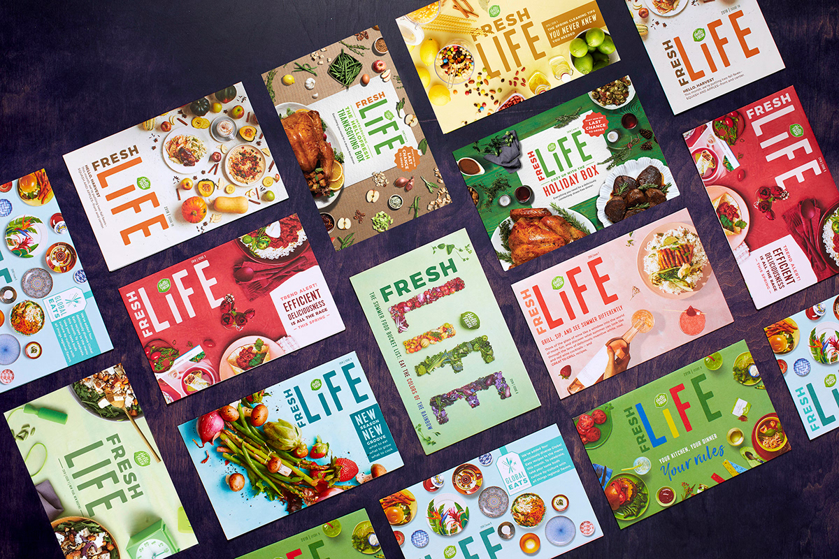 HueBold Design Studio HelloFresh Brand Identity
