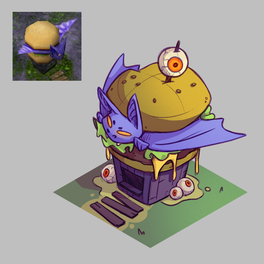 Personal prokect- Theme Park World assets redesign