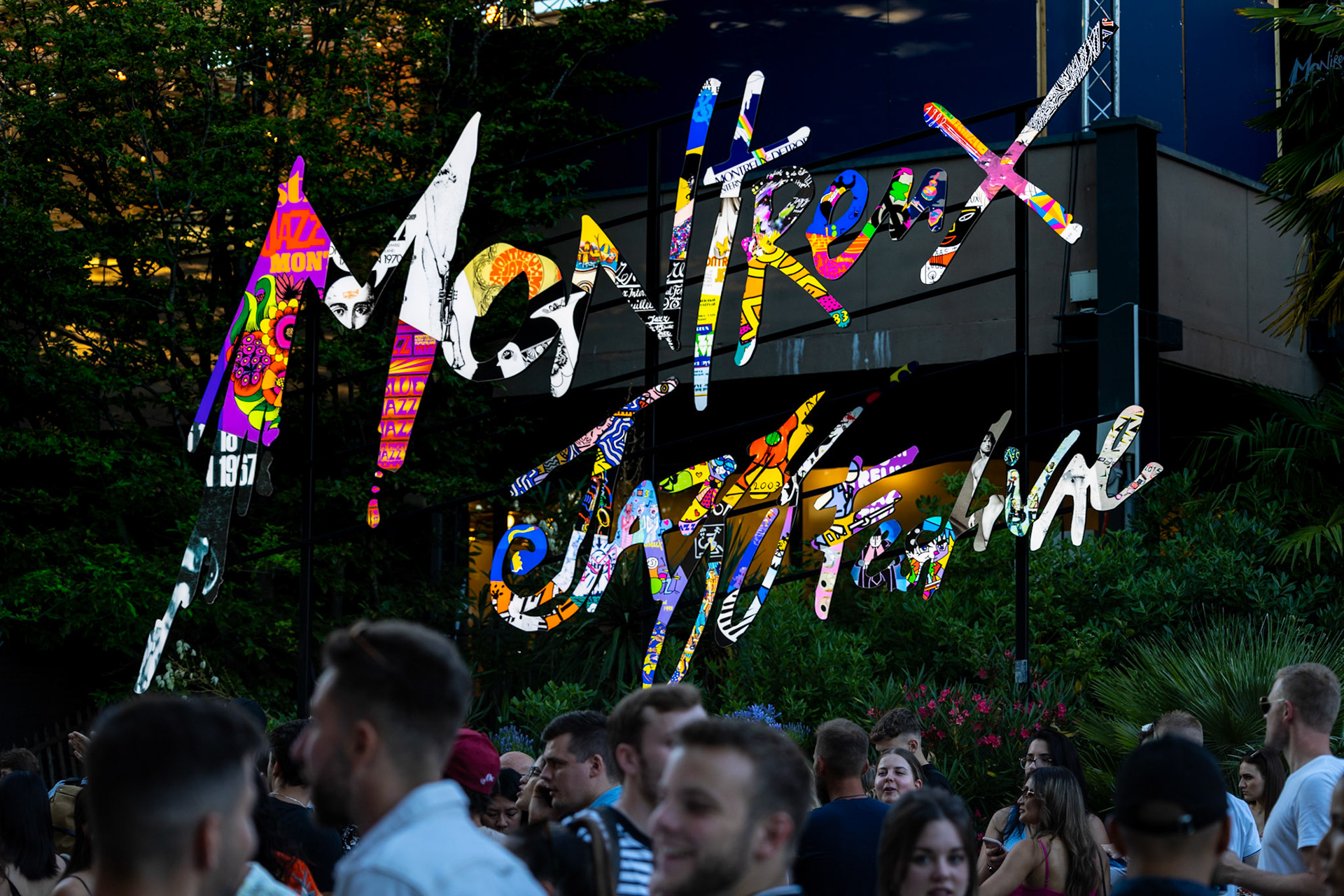 A sign of Montreux Jazz Festival 2022