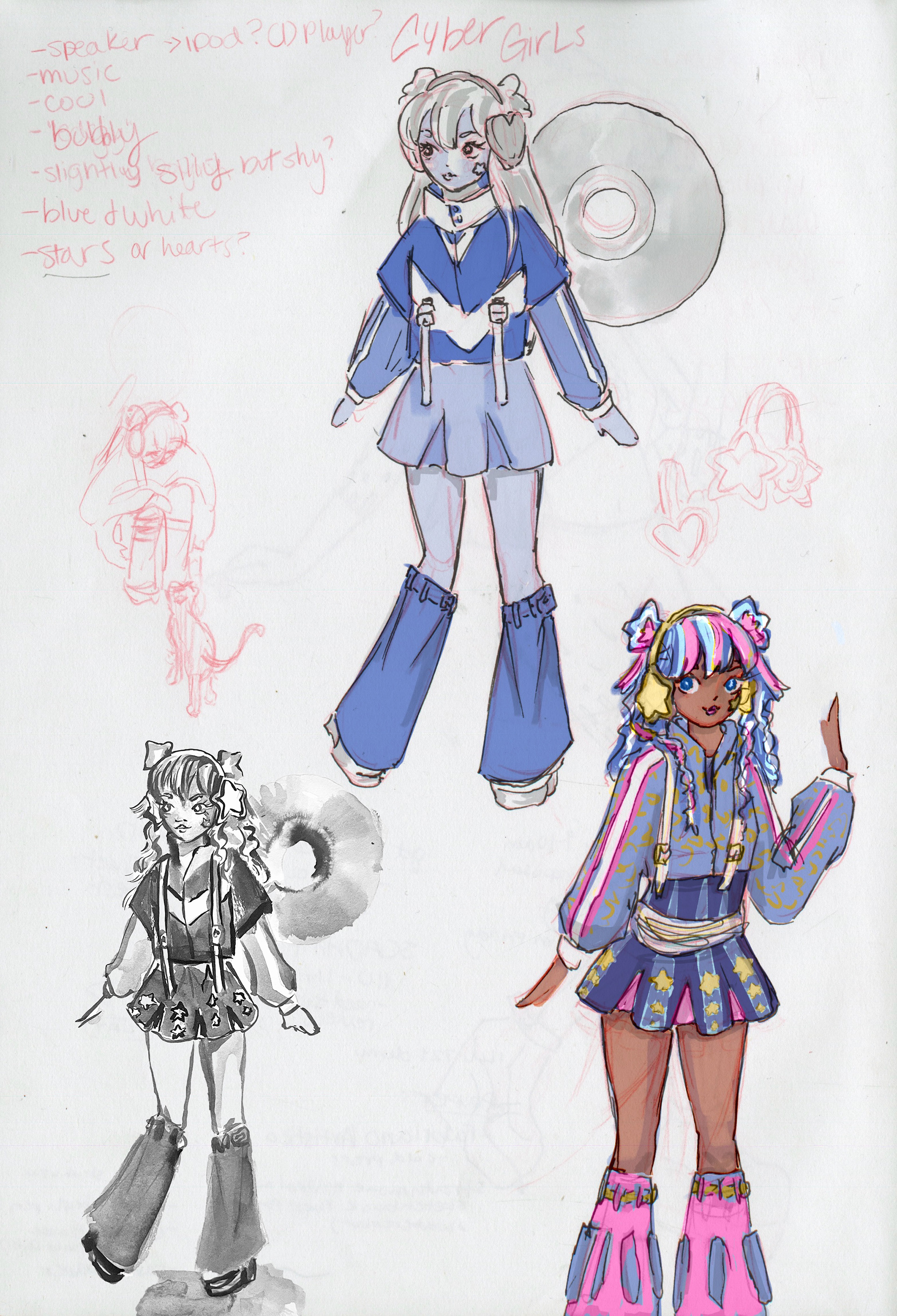 Designs for Cameron Diego (CD)