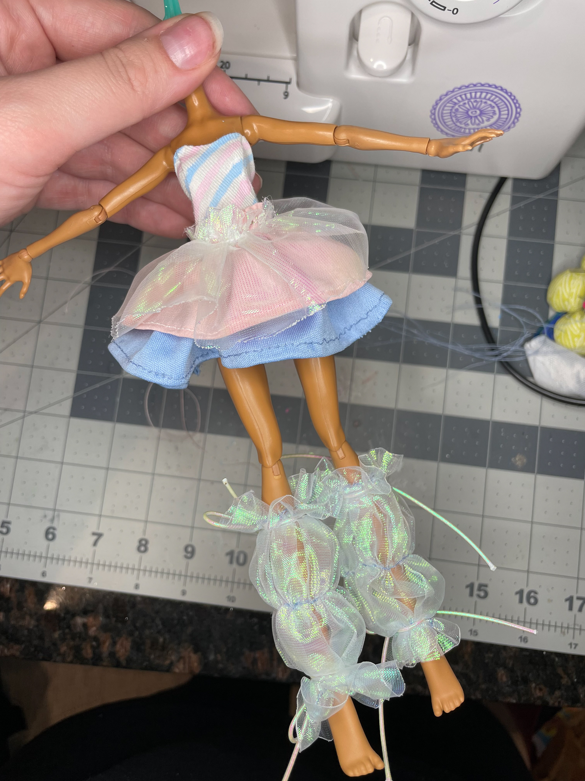 Outfit progress (never was able to completely finish the grament)