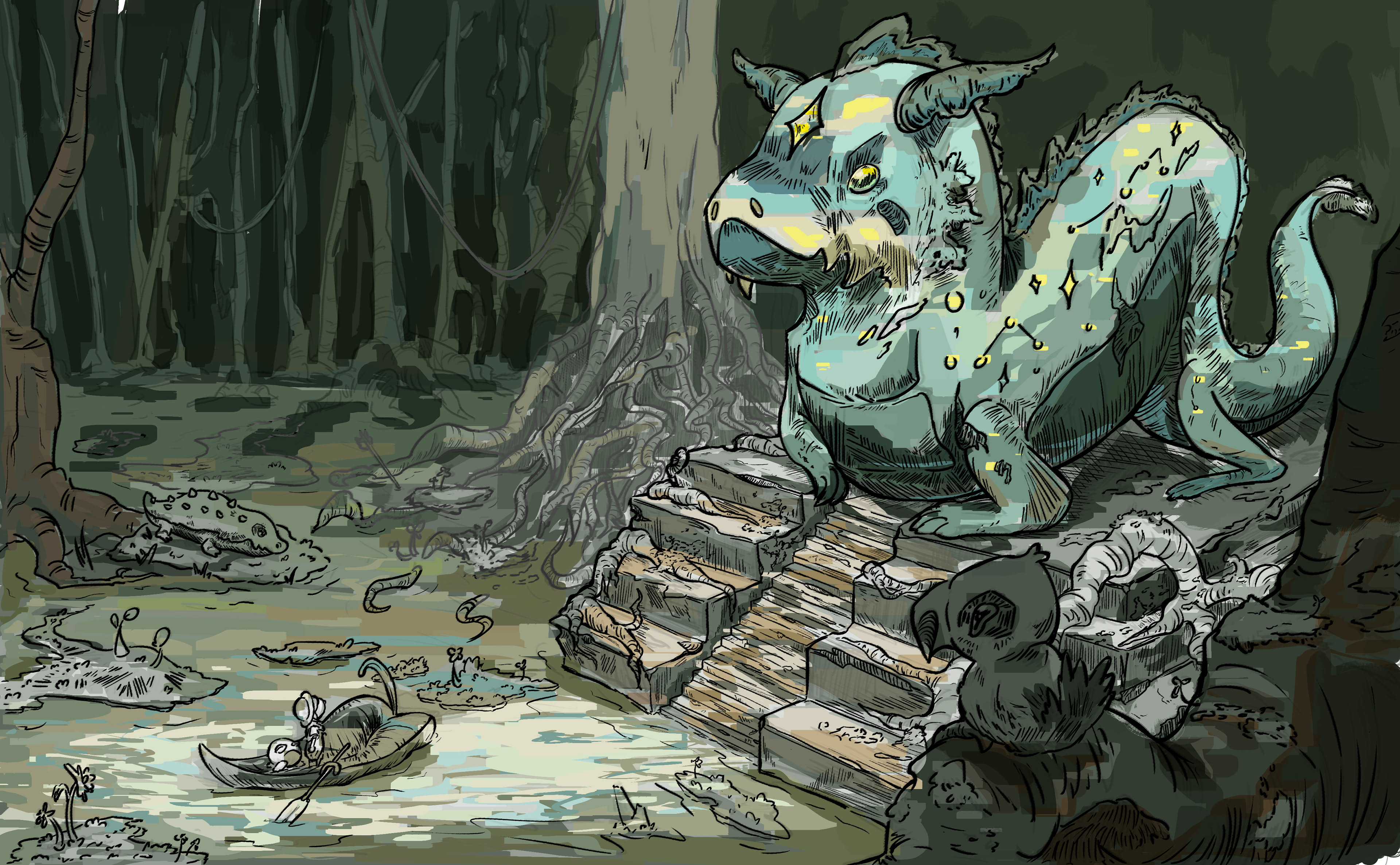 Initial color