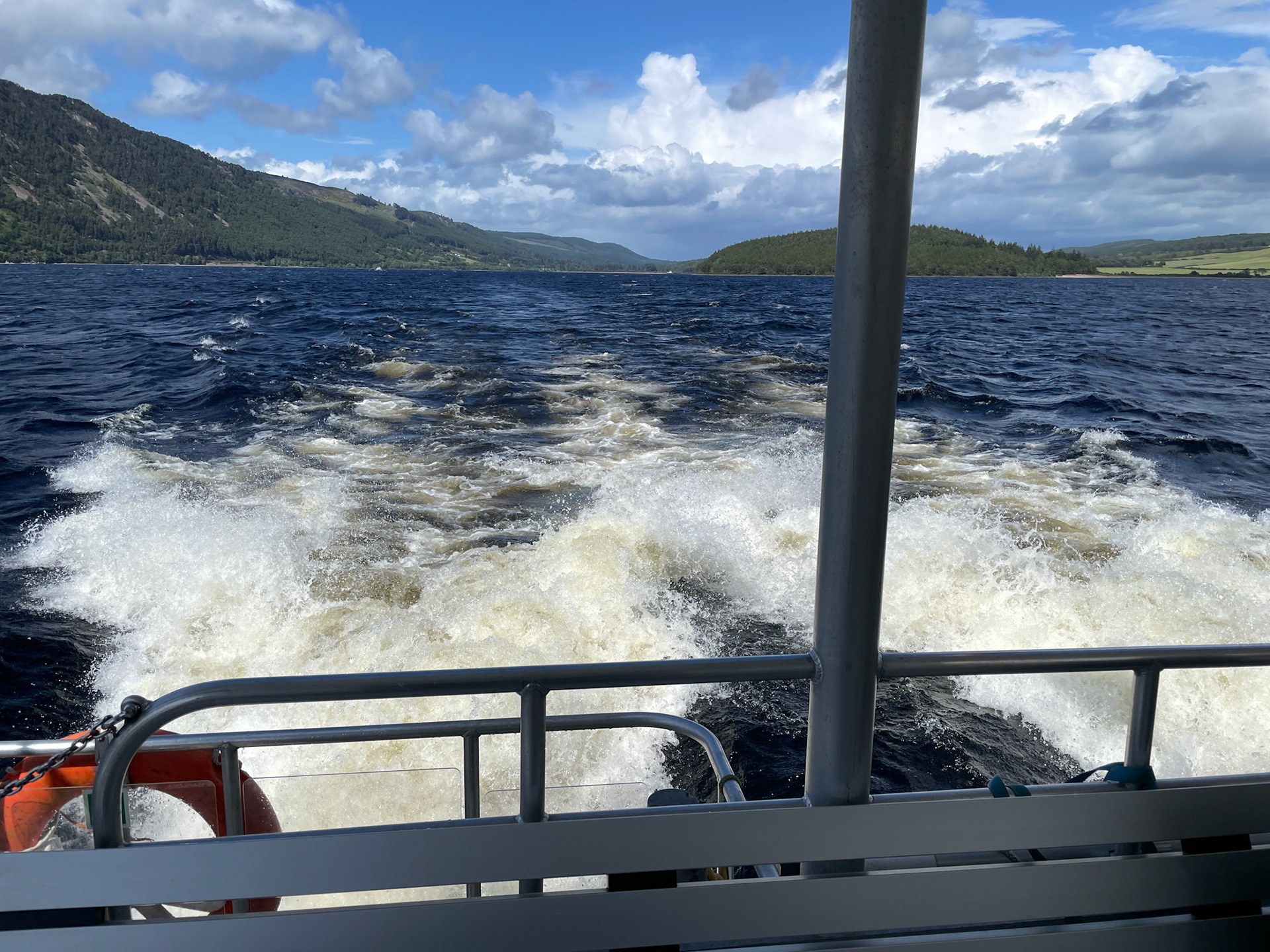 Loch Ness - Nessie did not appear