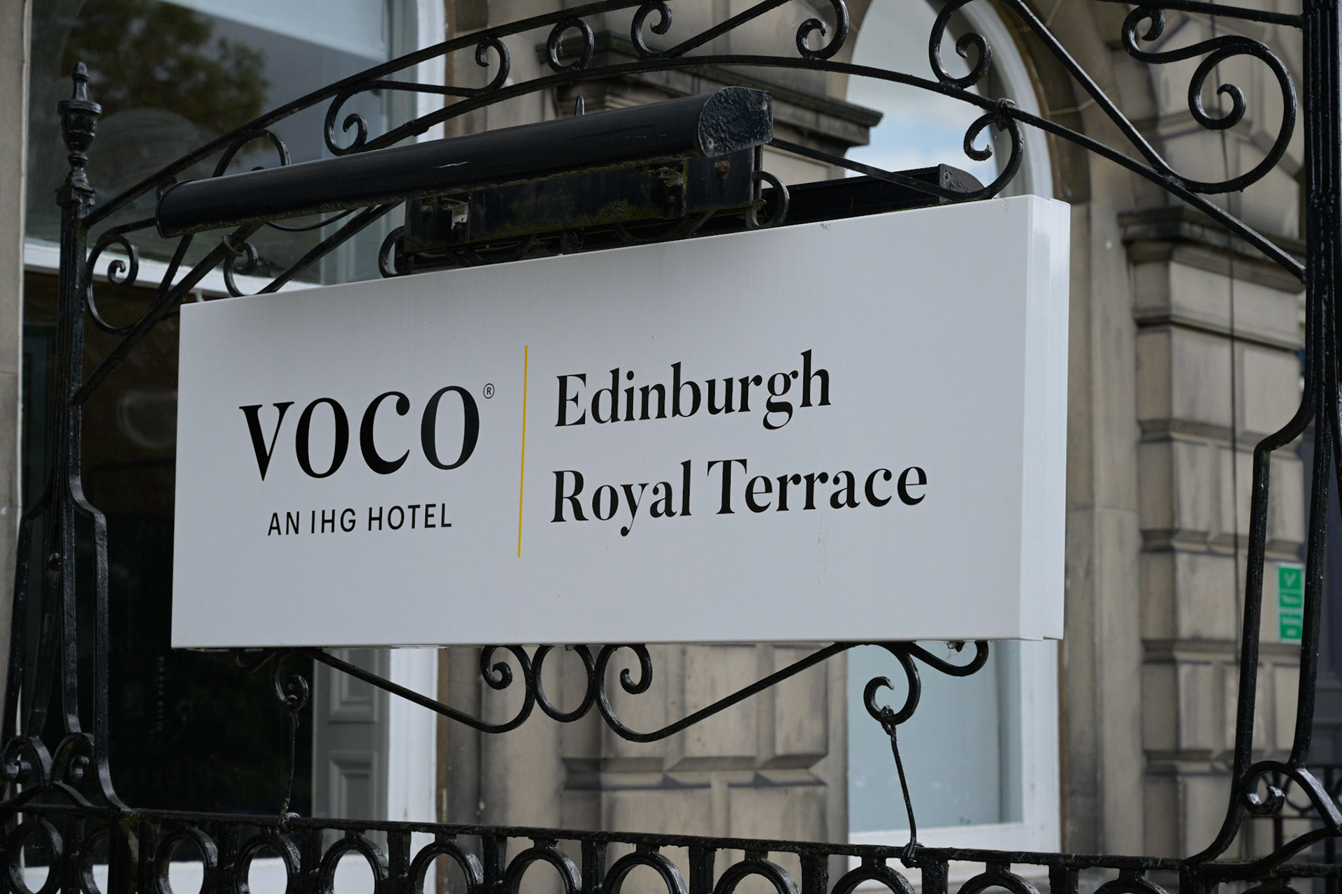 Our hotel in Edinburgh