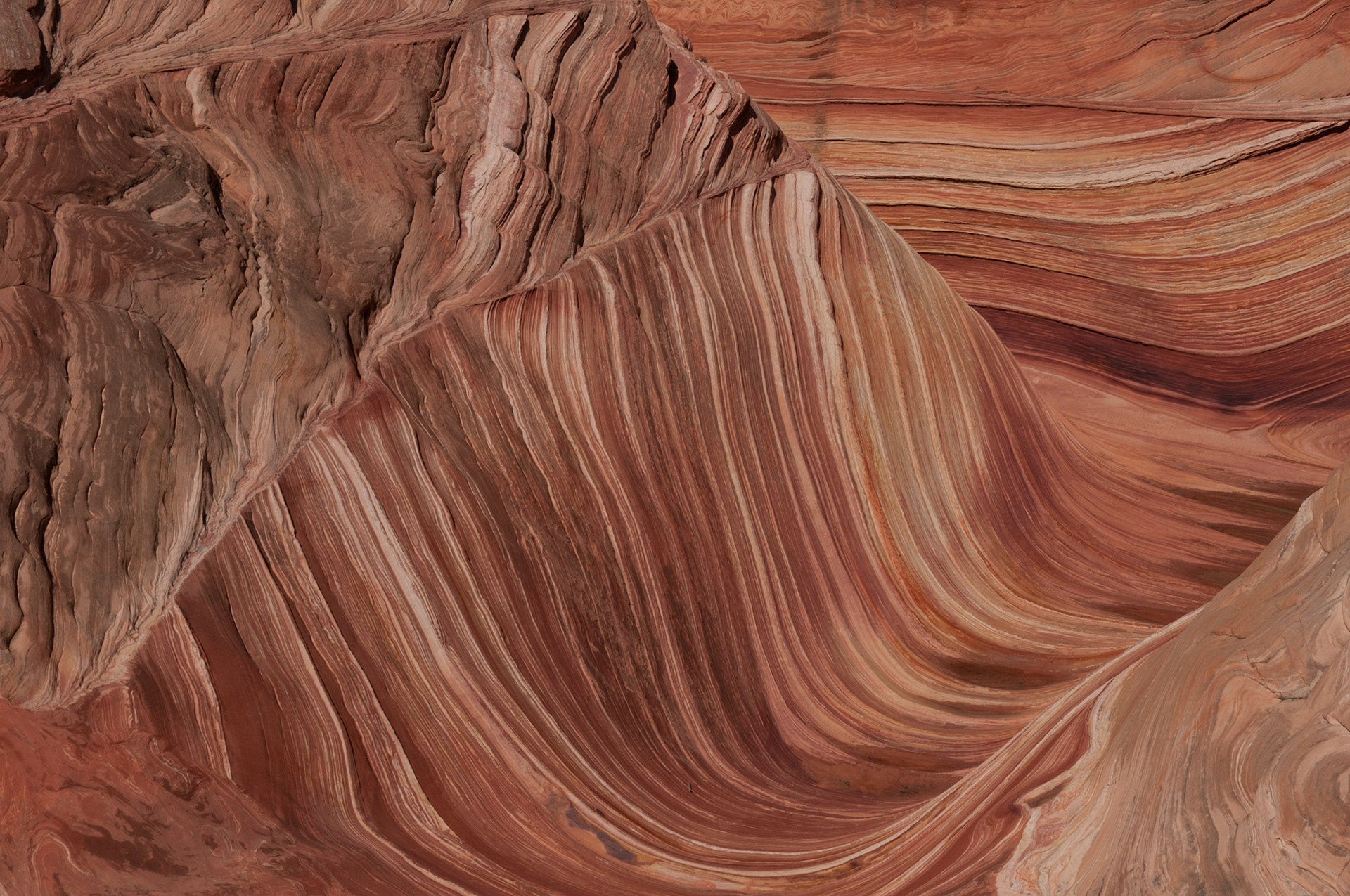 A smaller wave nearby